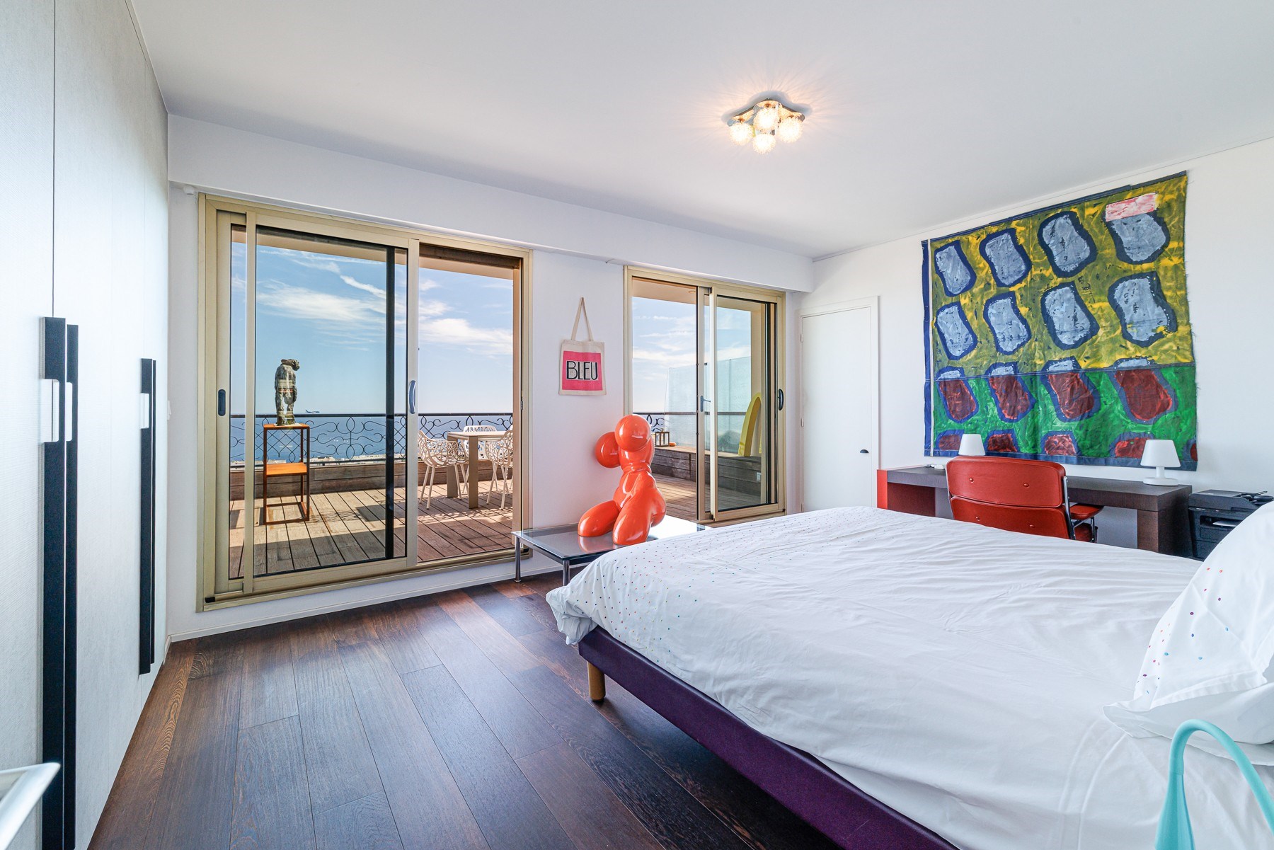 Top-floor apartment with sea view in Fabron, Nice - 物件實景