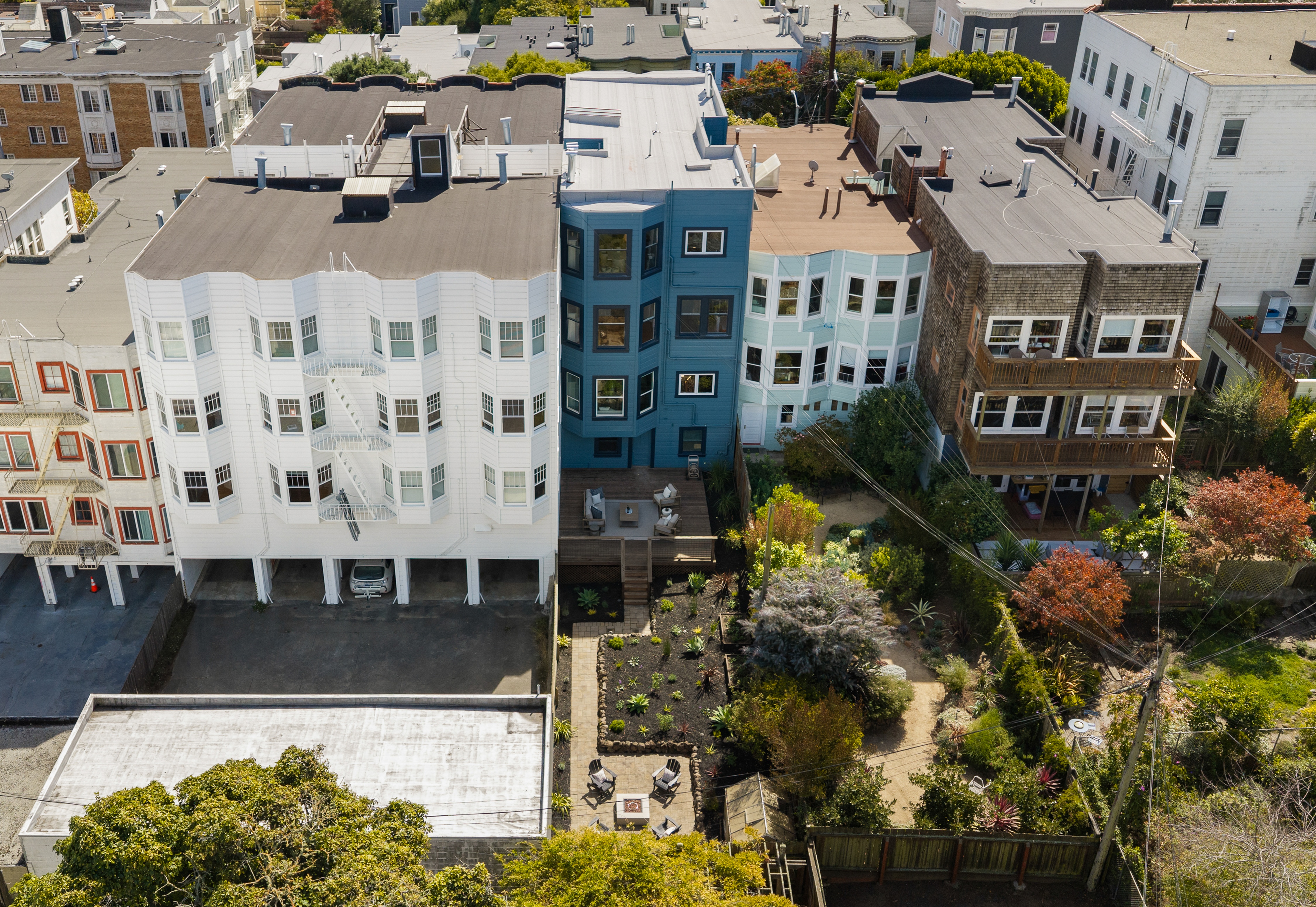  Elegant Edwardian with Three Residences in Cole Valley - 物件實景
