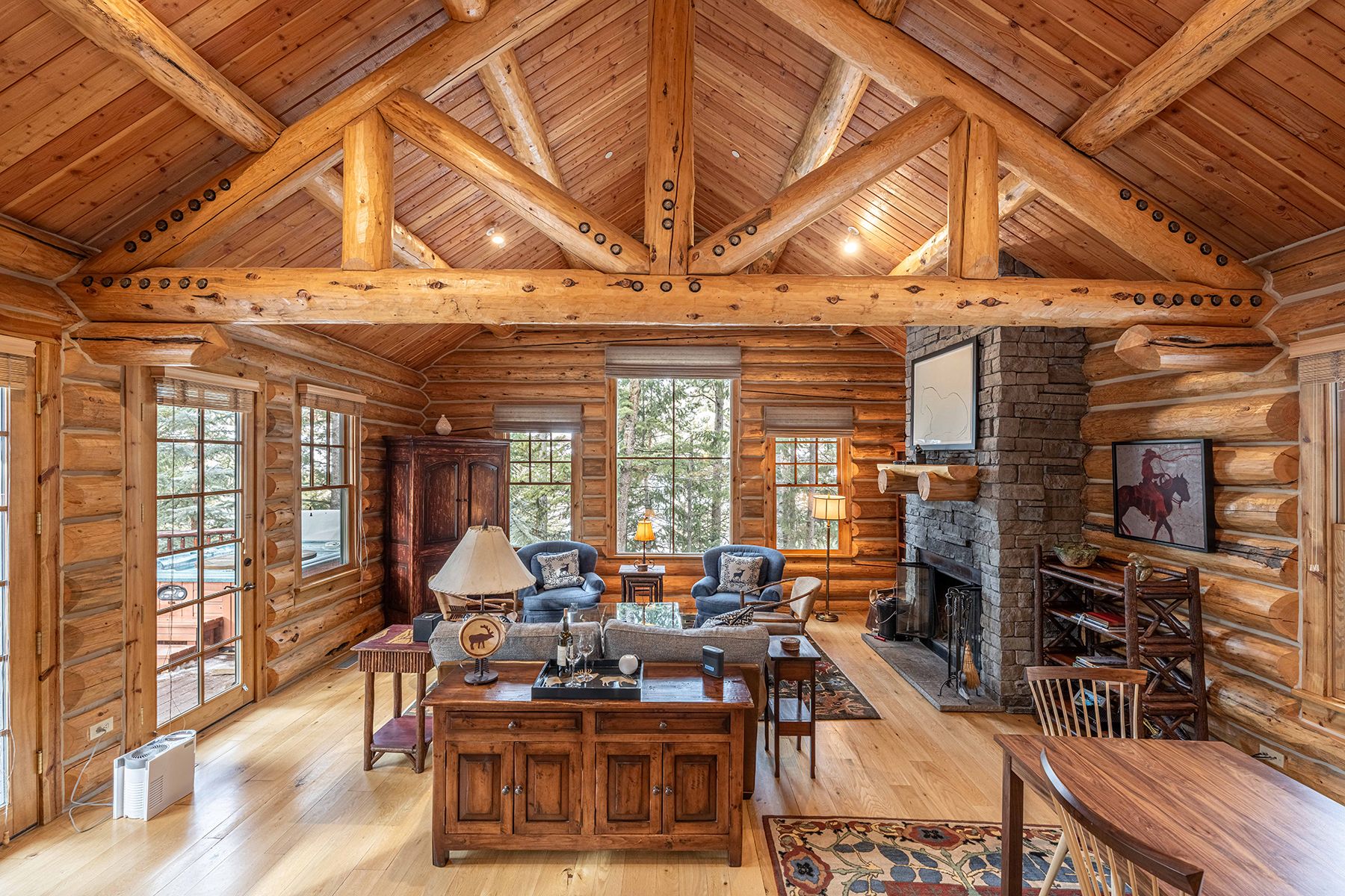  Ski-In Ski-Out Luxury Cabin  Jackson Hole Mountain Resort  Teton Village WY - 物件實景