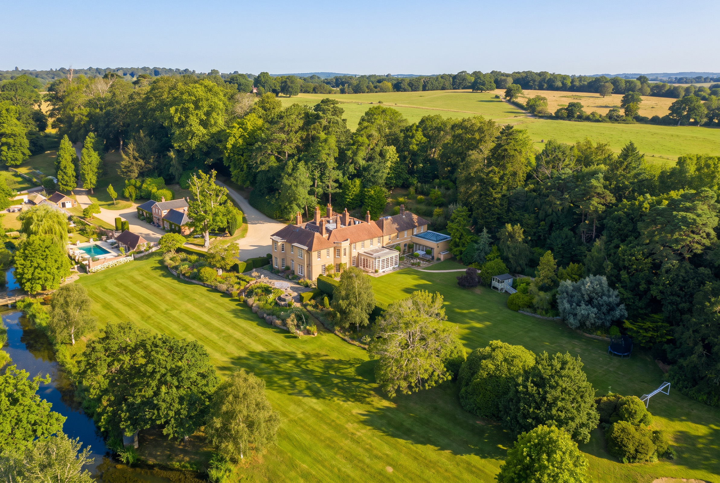  A Magnificent Grade II-Listed Country Estate in Berkshire - 物件實景