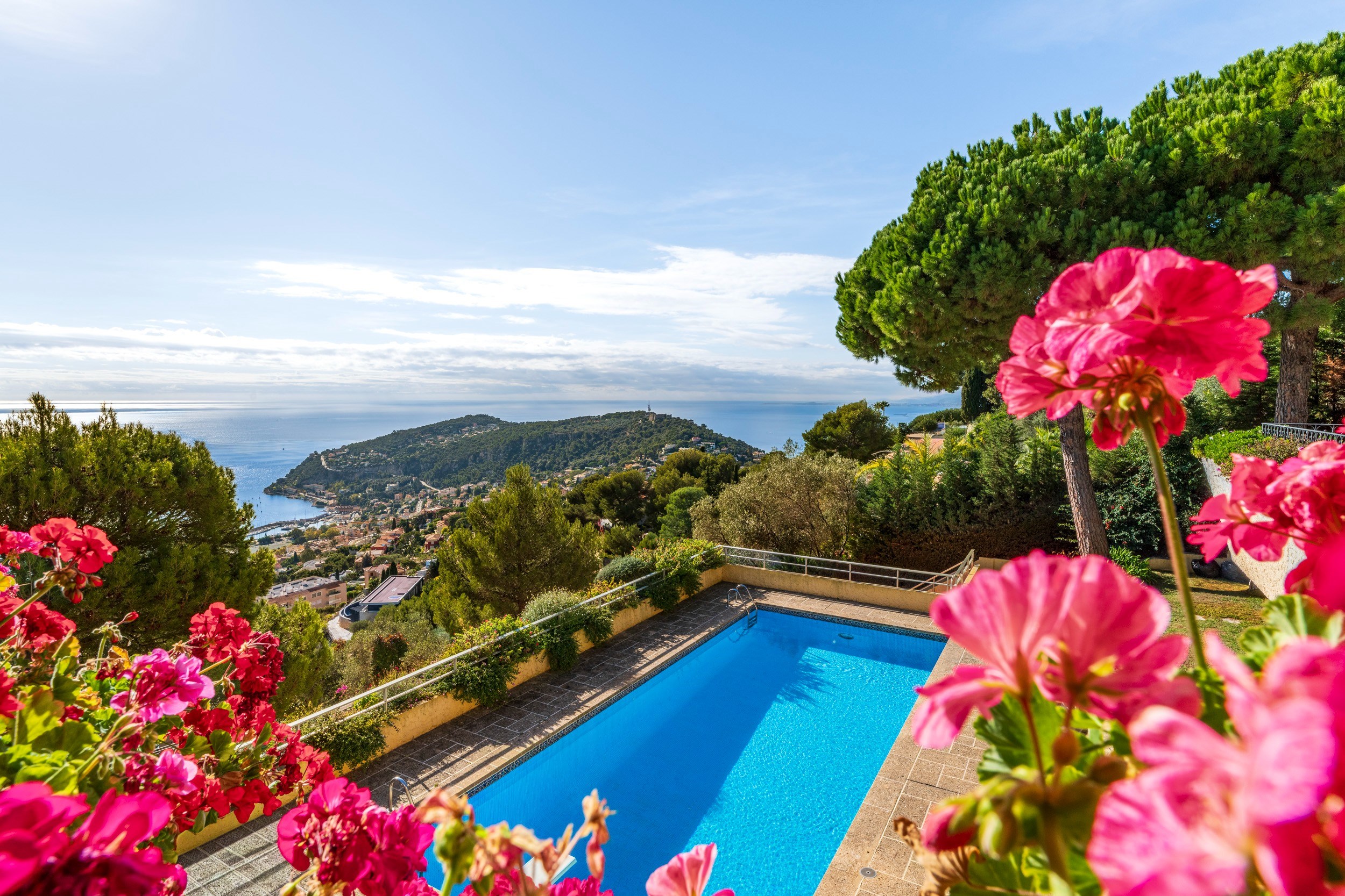  Sea view villa for sale Villefranche-sur-Mer, prestigious private estate - 物件實景