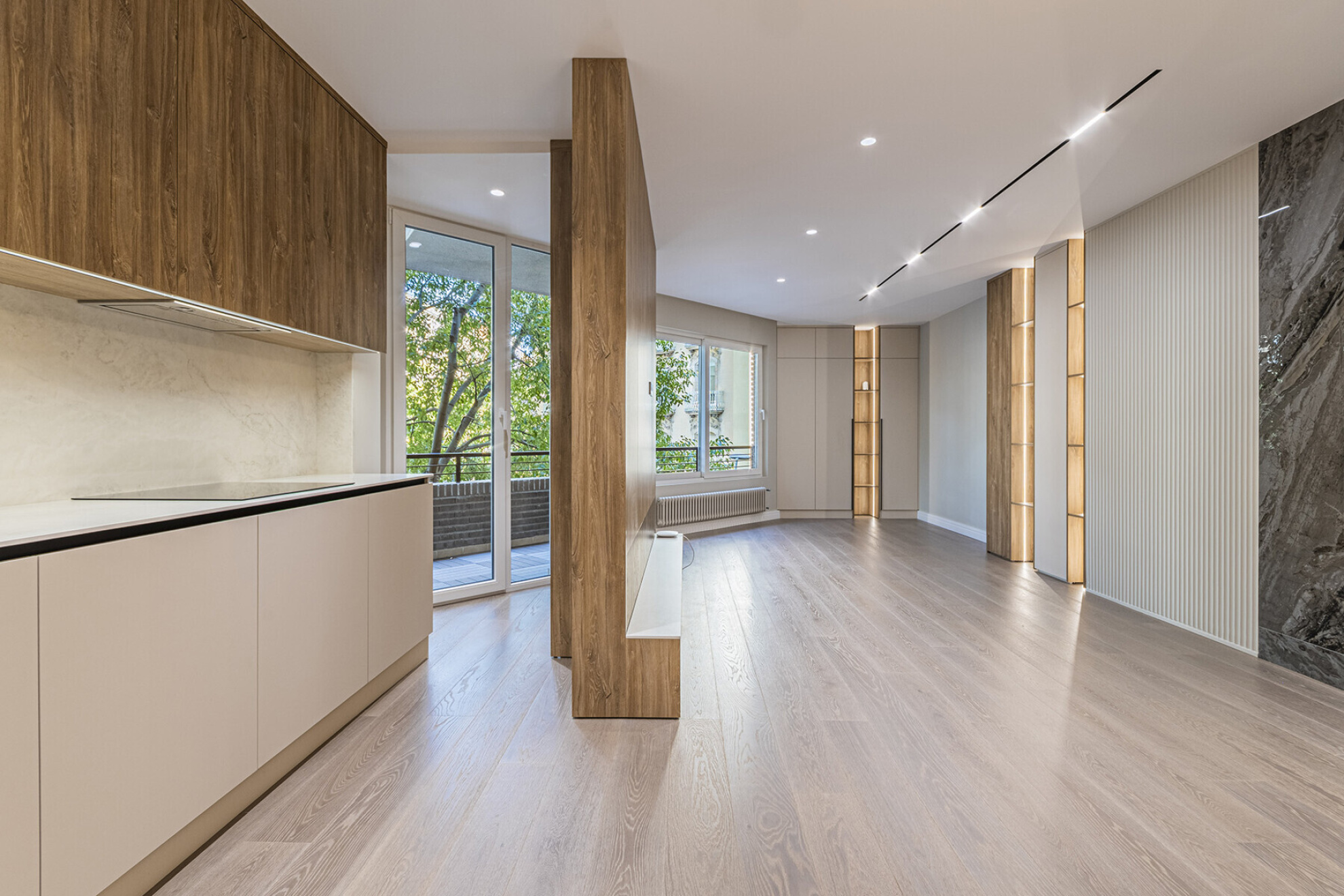  Exterior diaphanous apartment with 2 terraces, newly renovated in Quadrat d