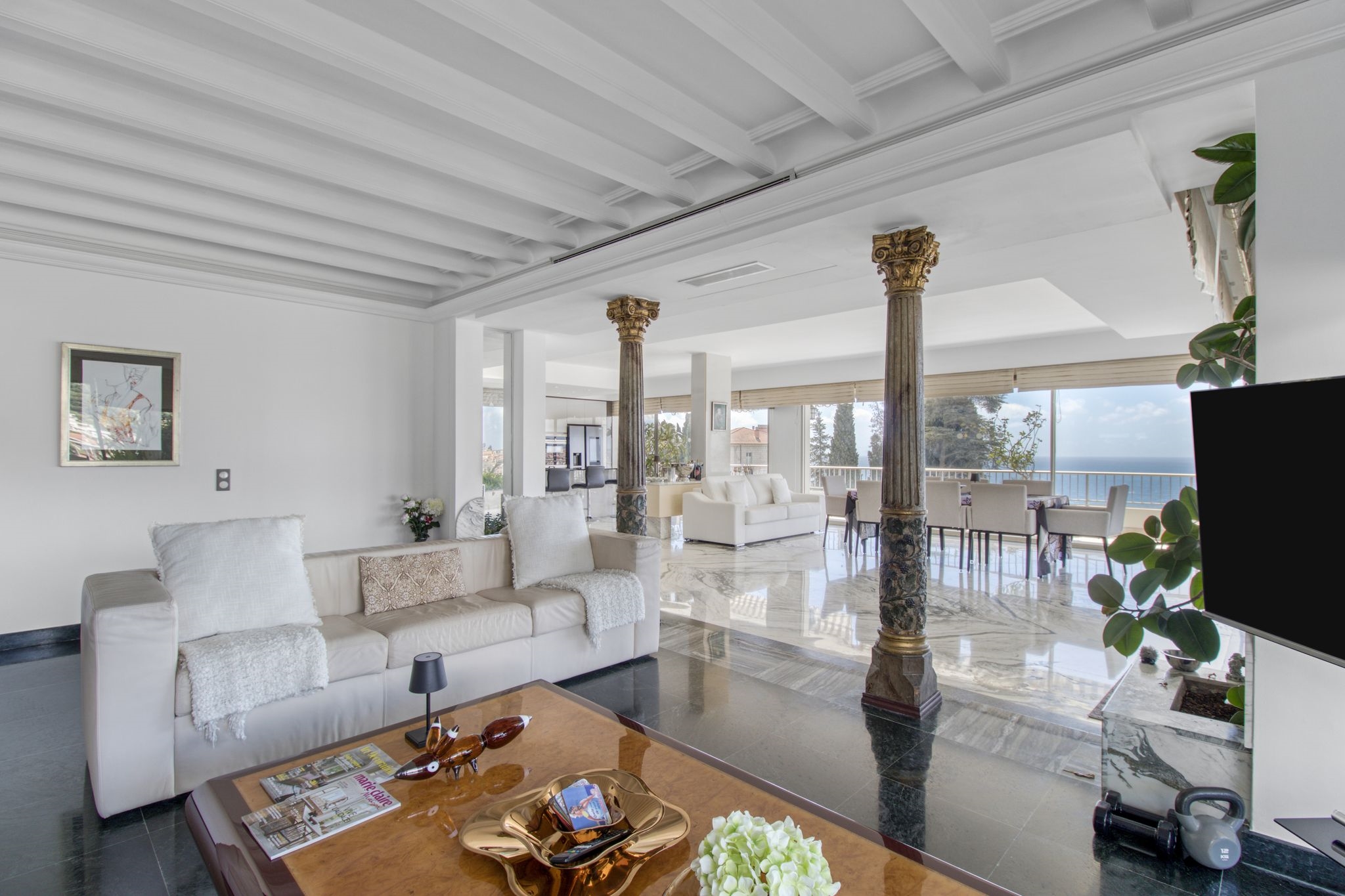  Exceptional Menton Garavan Penthouse: Breathtaking Sea Views - 物件實景
