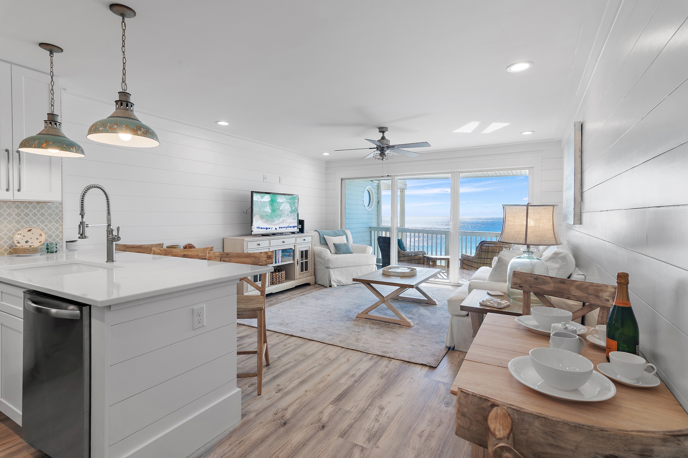  Gulf-Front Remodeled Santa Rosa Beach Condo with Stunning Views - 物件實景
