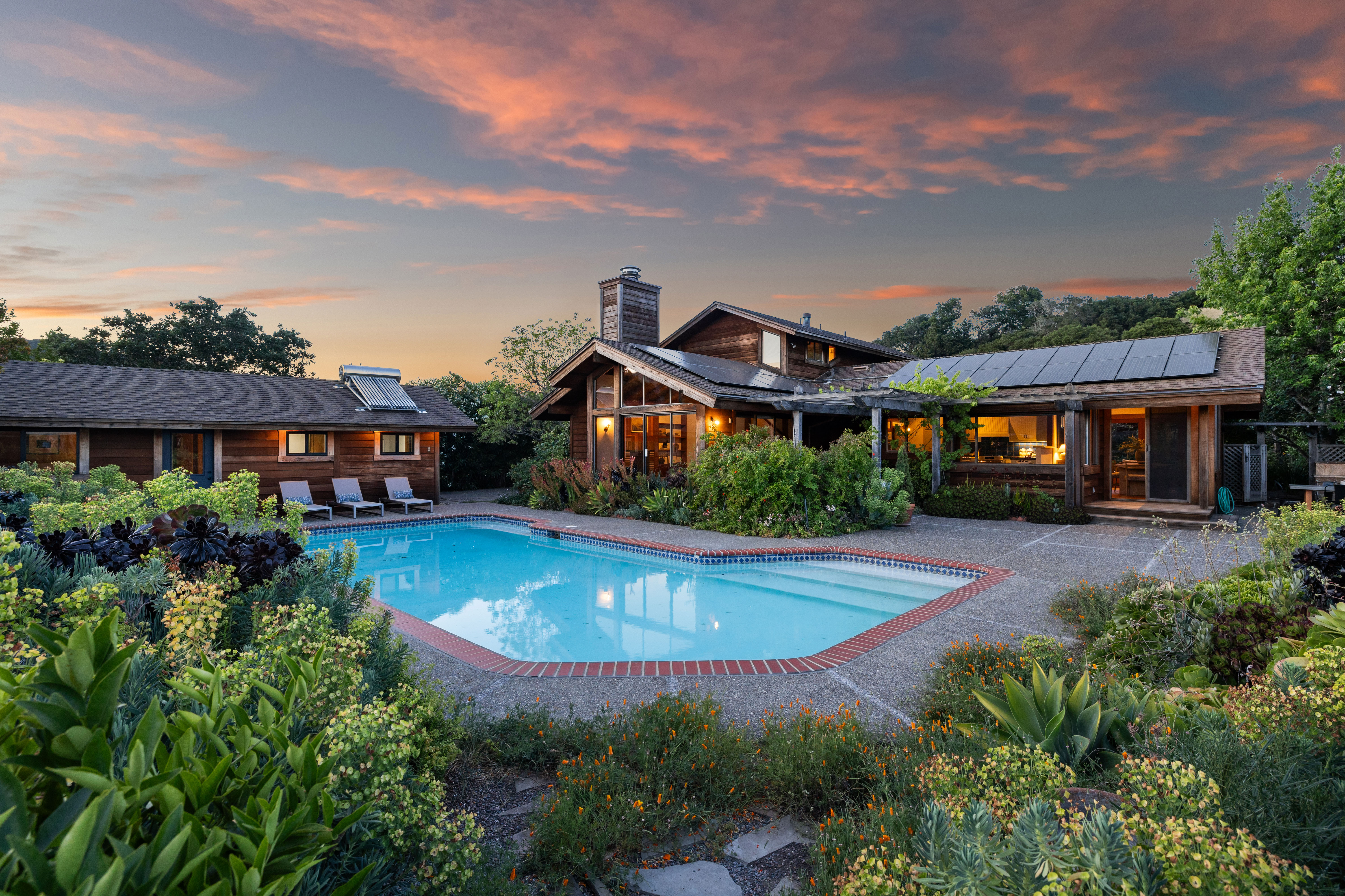  Secluded San Anselmo Estate With 270 Degree Panoramic Views On Almost Four Acres - 物件實景