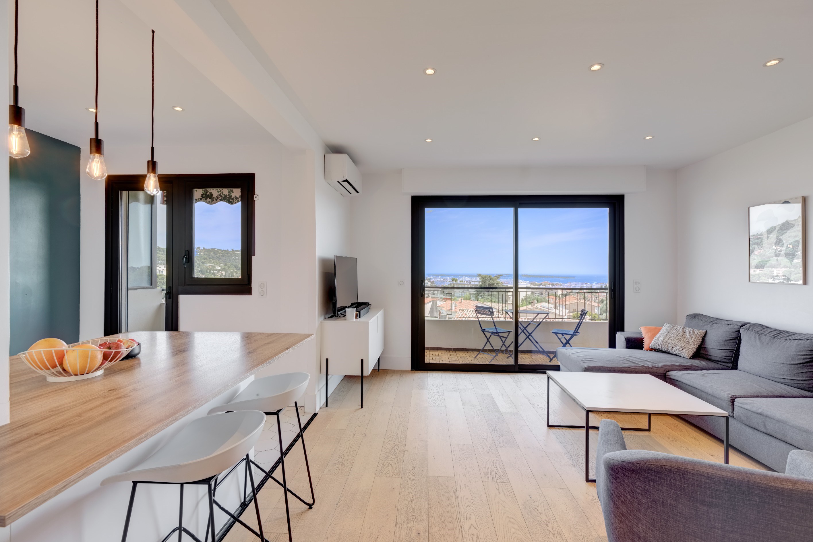  Top-floor apartment with panoramic sea views in Le Cannet near Cannes - 物件實景