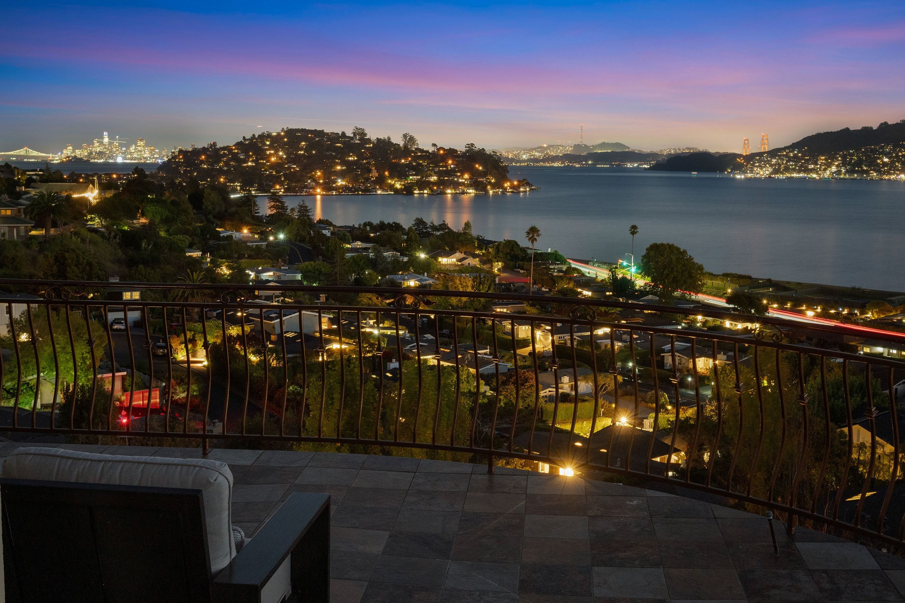  Stunning San Francisco Skyline, Bay Bridge to Golden Gate Bridge Views - 物件實景