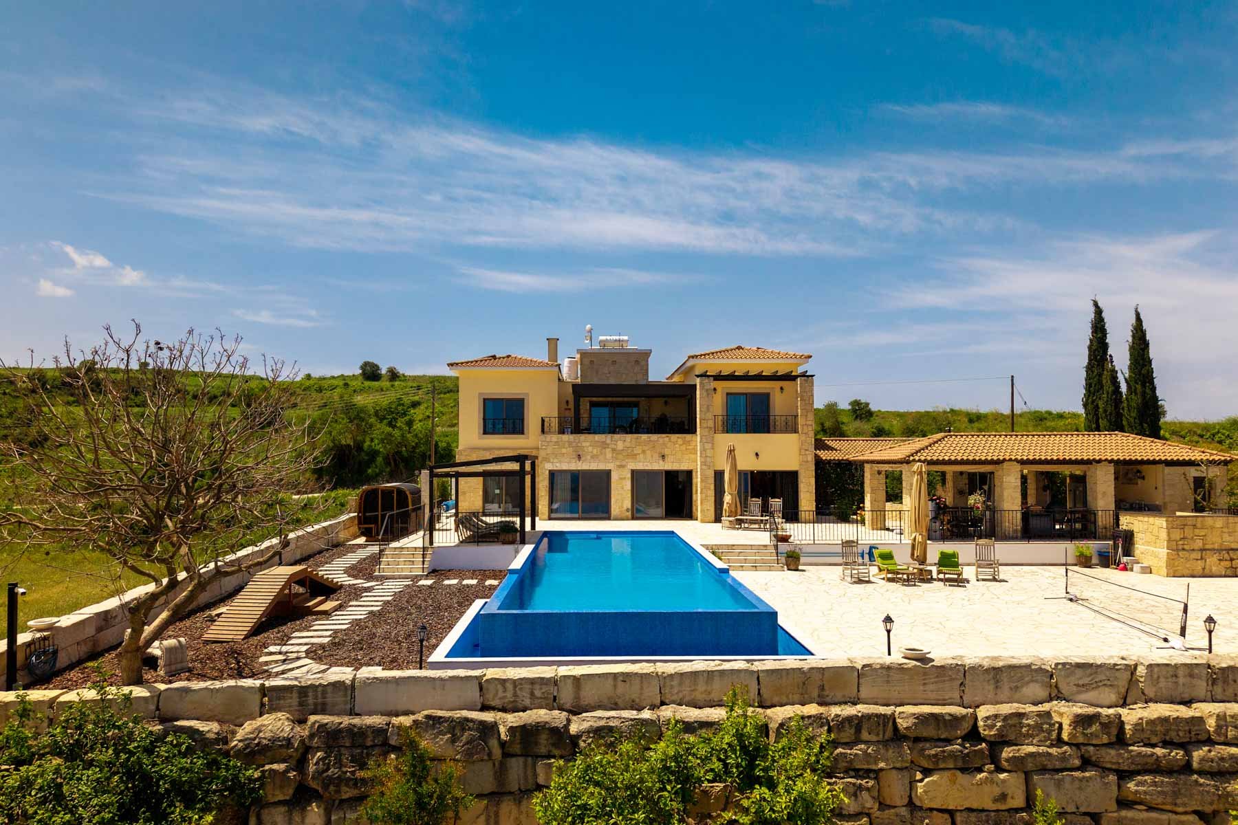  Four Plus One Bedroom Villa with Private Pool in Stroumbi, Pafos - 物件實景