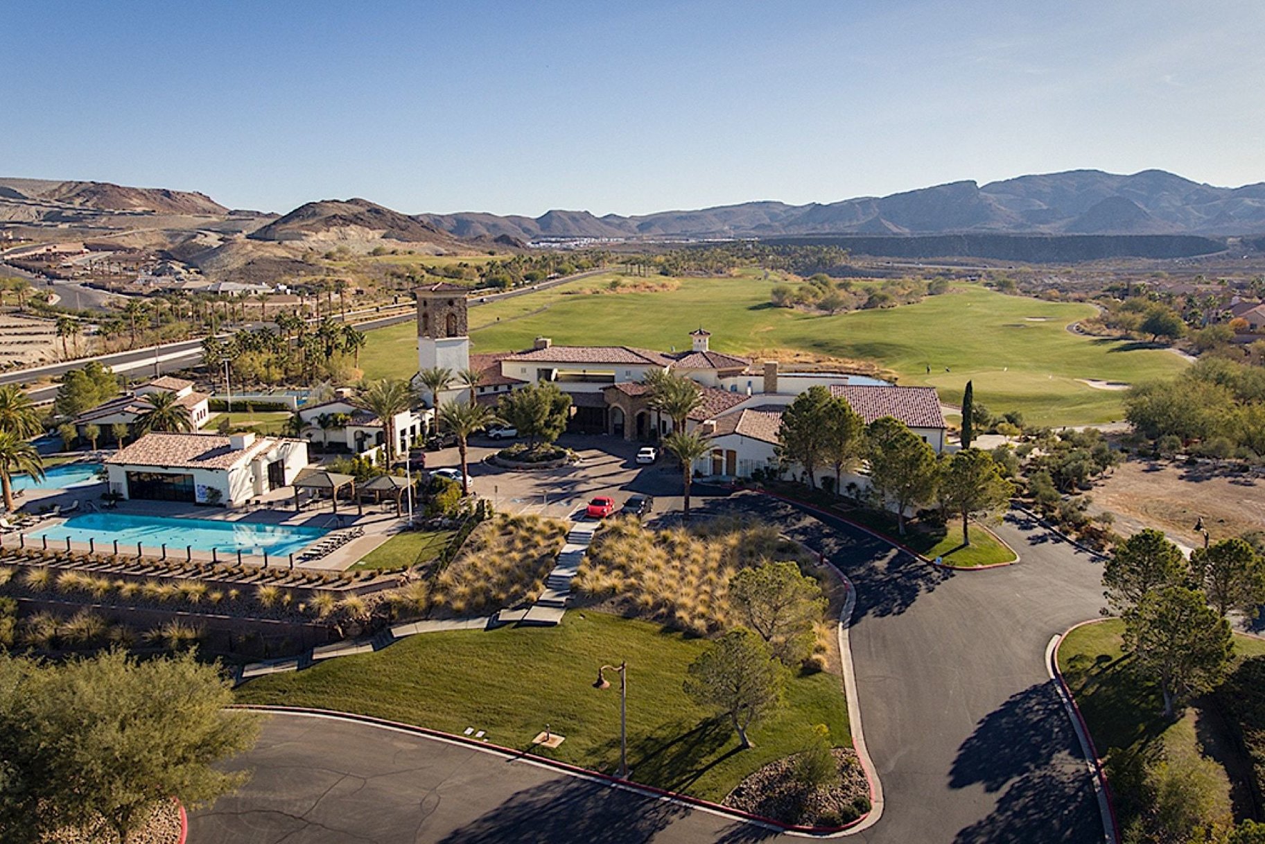  Located on Lake Las Vegas