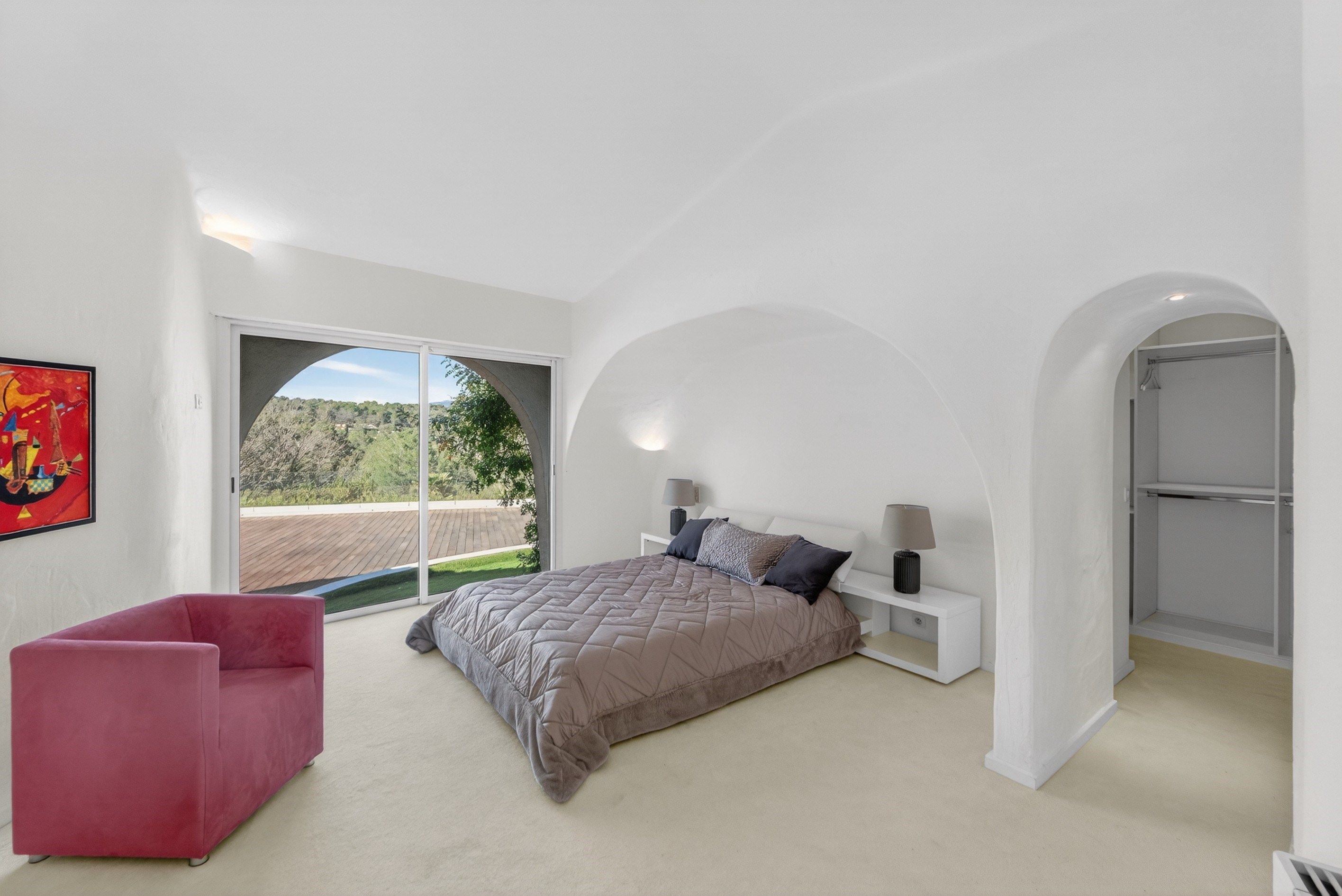  Mouans-Sartoux near Cannes, Couëlle style bastide with pool and valley views - 物件實景