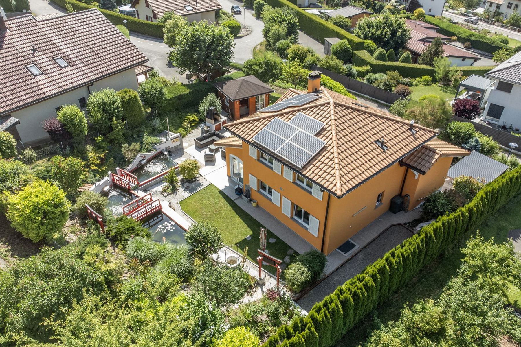 House in perfect condition with breathtaking view of Vallorbe - 物件實景