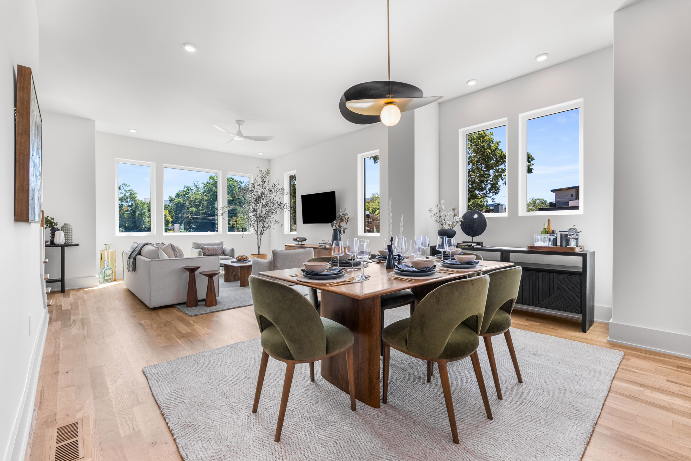  New Construction Townhomes Offer Modern Living in the Heart of Old Fourth Ward - 物件實景