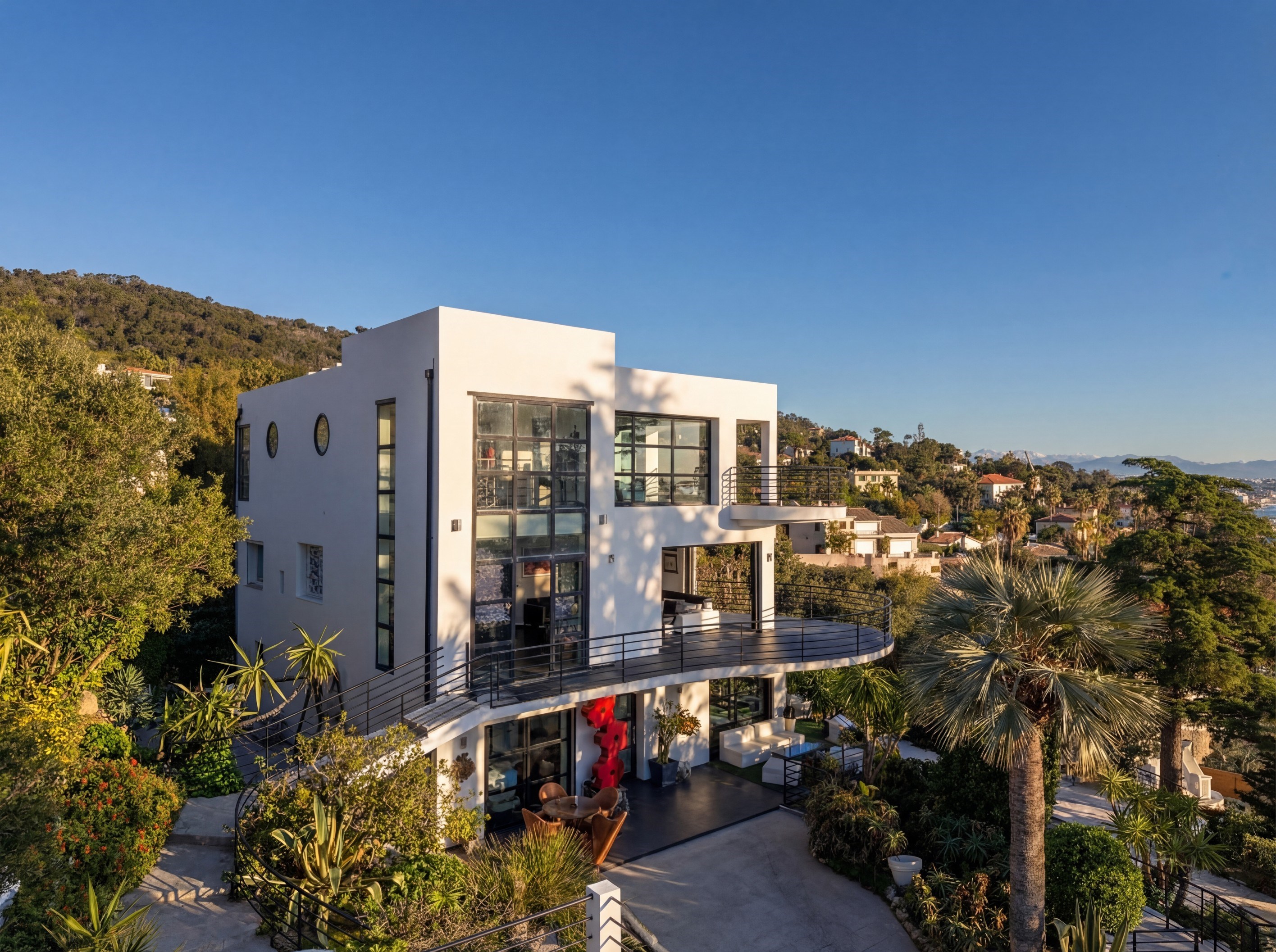  Cannes Californie villa 300 sqm sea view Cap d’Antibes 6 bedroom pool guest apa… - 物件實景