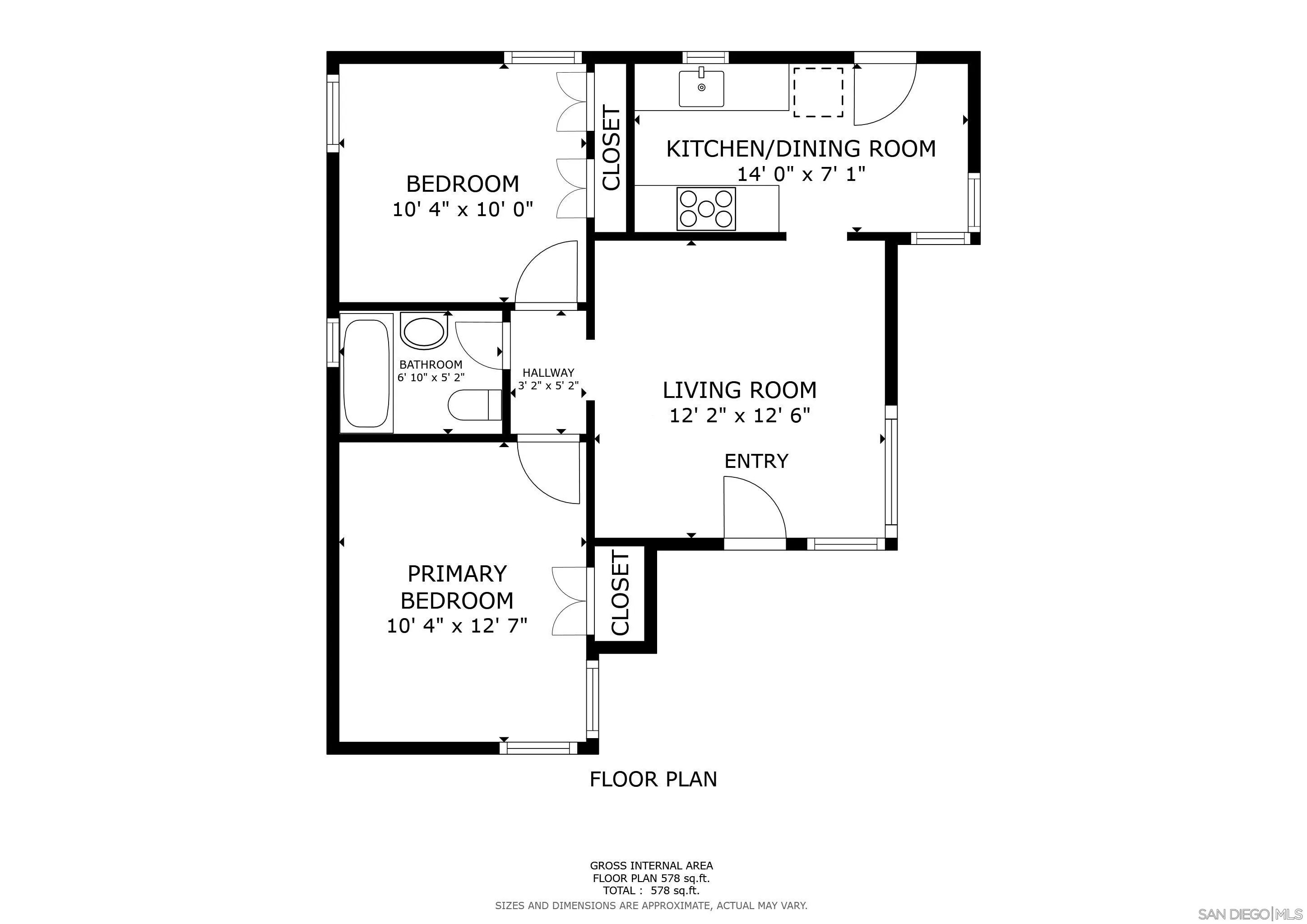 San Diego, California, 92107, United States, 4 Bedrooms Bedrooms, ,1 BathroomBathrooms,Residential,For Sale,1912111