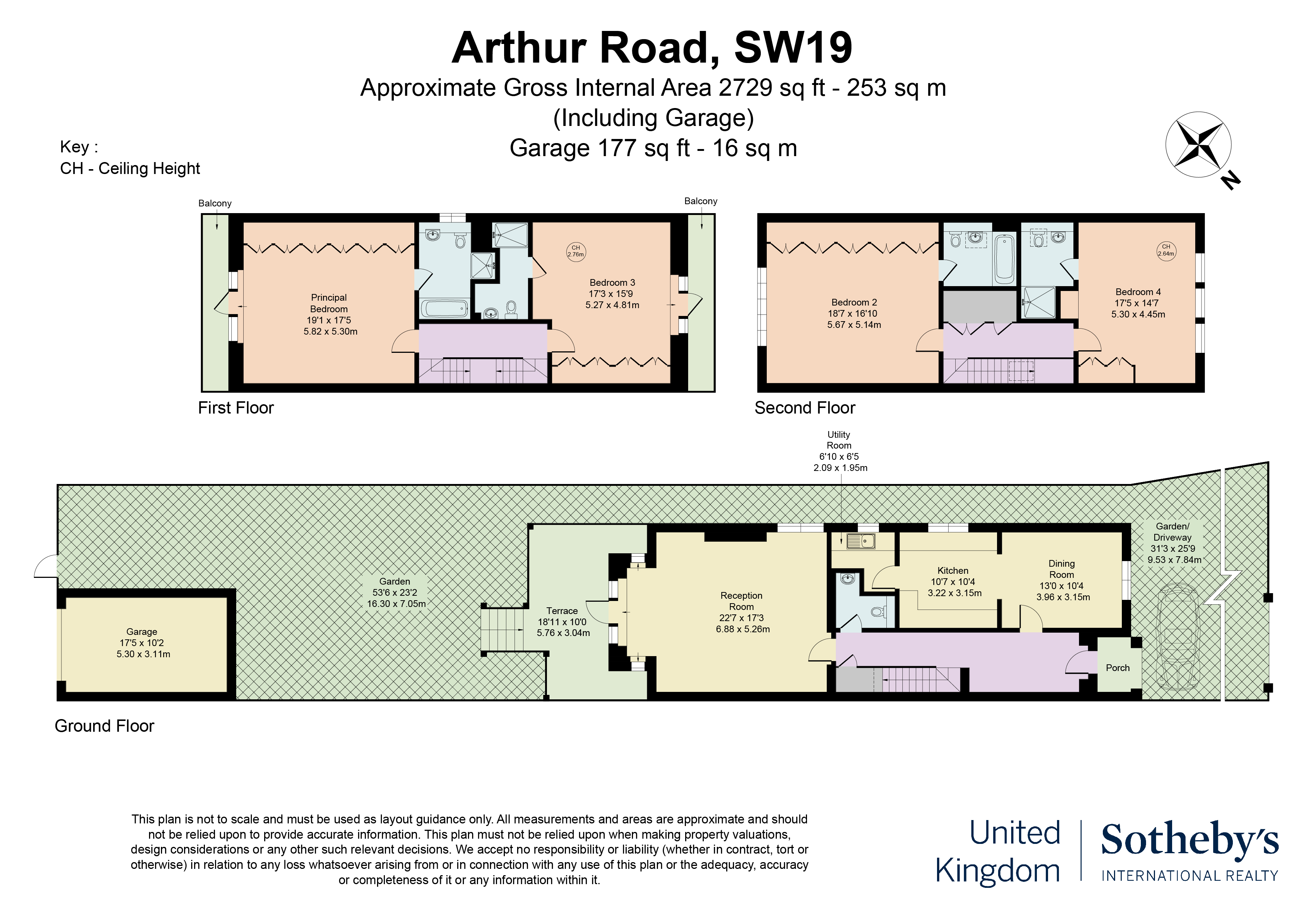  A bright Wimbledon home with far reaching southerly views and off street parking - 物件實景
