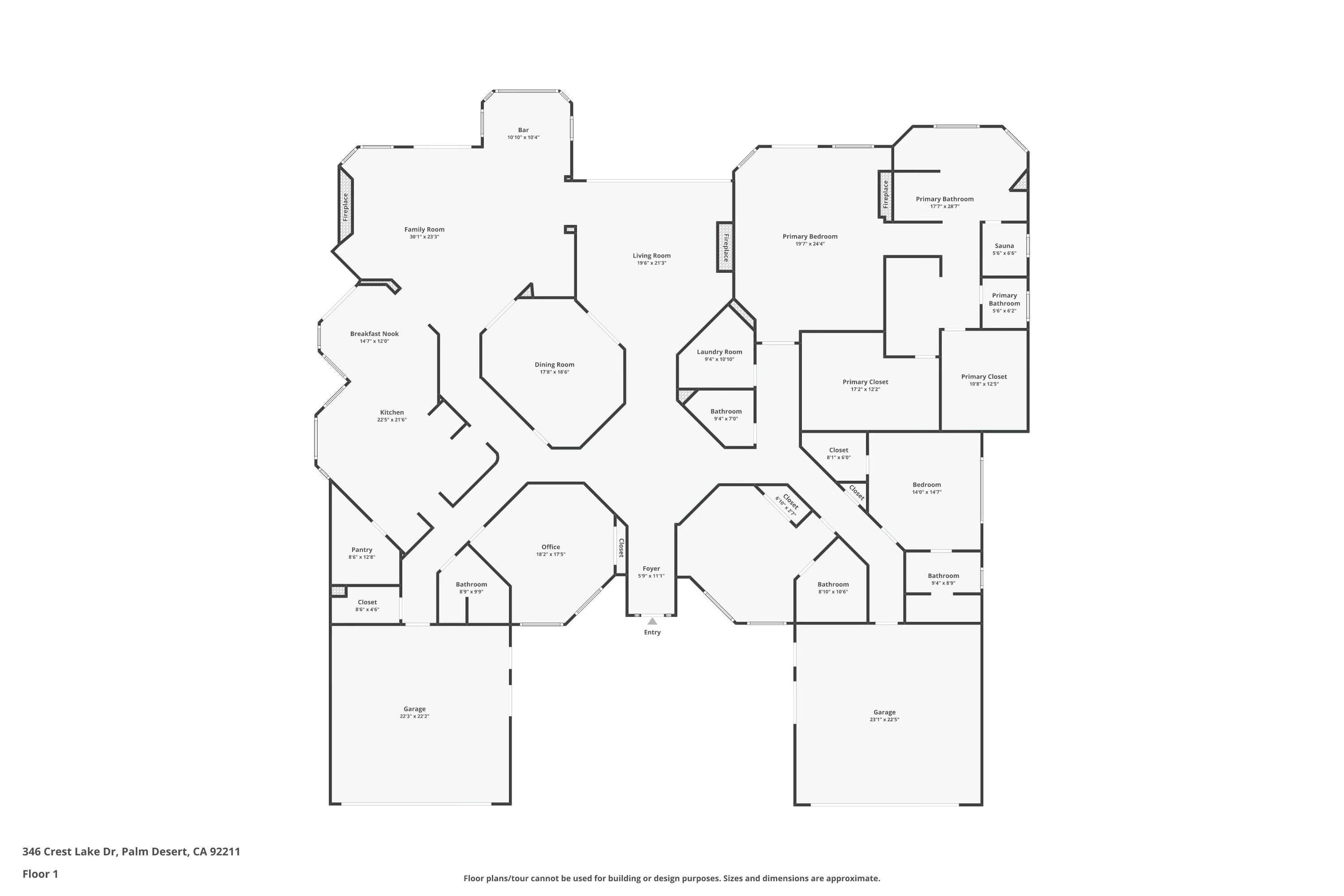 Palm Desert, California, 92211, United States, 4 Bedrooms Bedrooms, ,5 BathroomsBathrooms,Residential,For Sale,1857873
