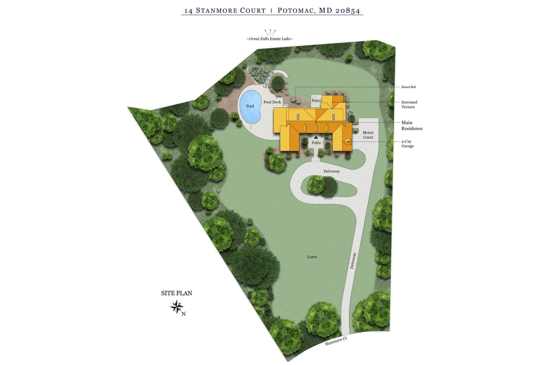  14 Stanmore Court, Potomac, MD, 20854 - 物件實景