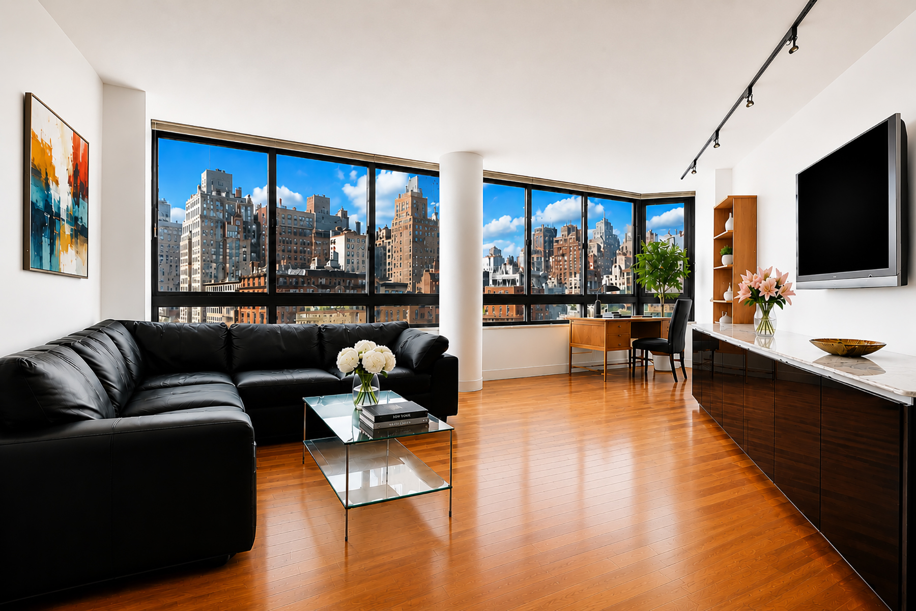  Sunlit Luxury 2BR Condo on the UWS - 物件實景