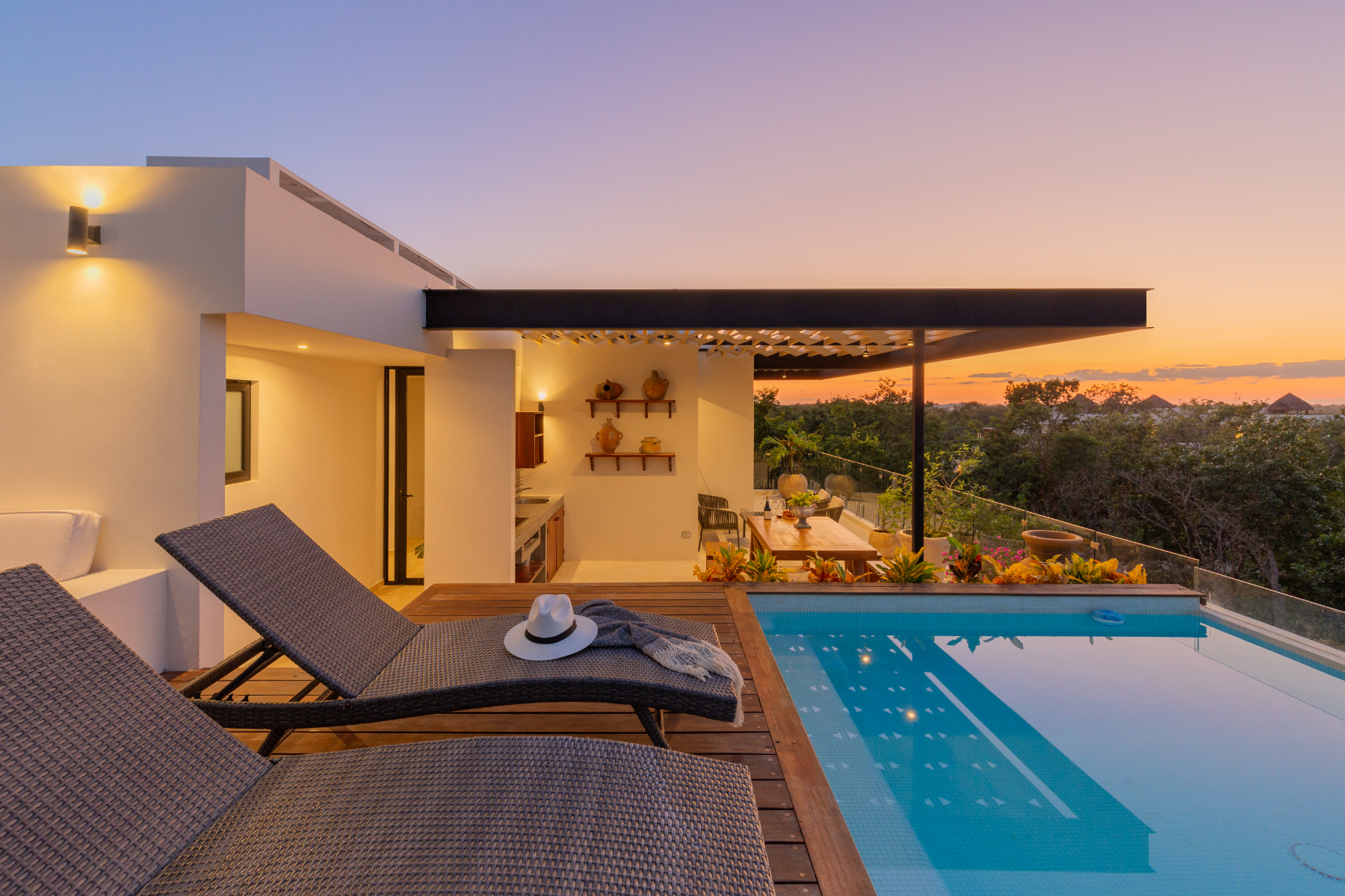  Panoramic View PH in Tulum  Modern Sophisticated Harmony - 物件實景