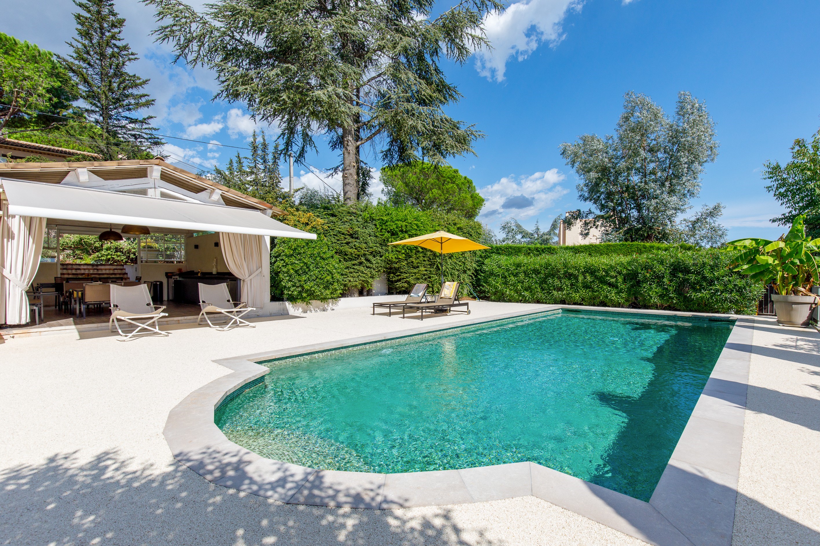  Exceptional sea-view villa, fully renovated, La Roquette-sur-Siagne - 物件實景