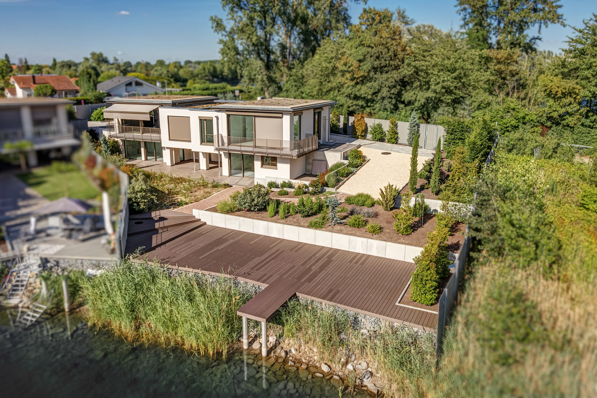  Exclusive two-home estate with direct lake access and spacious grounds - 物件實景