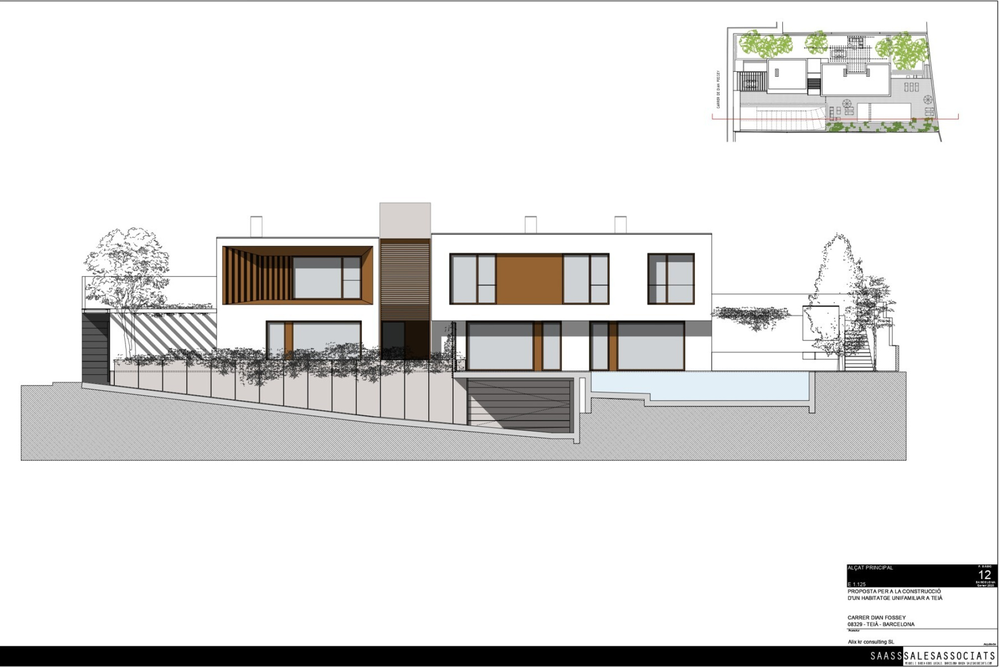  Designer house in exclusive urbanization with sea views, Teia - Costa Barcelona - 物件實景