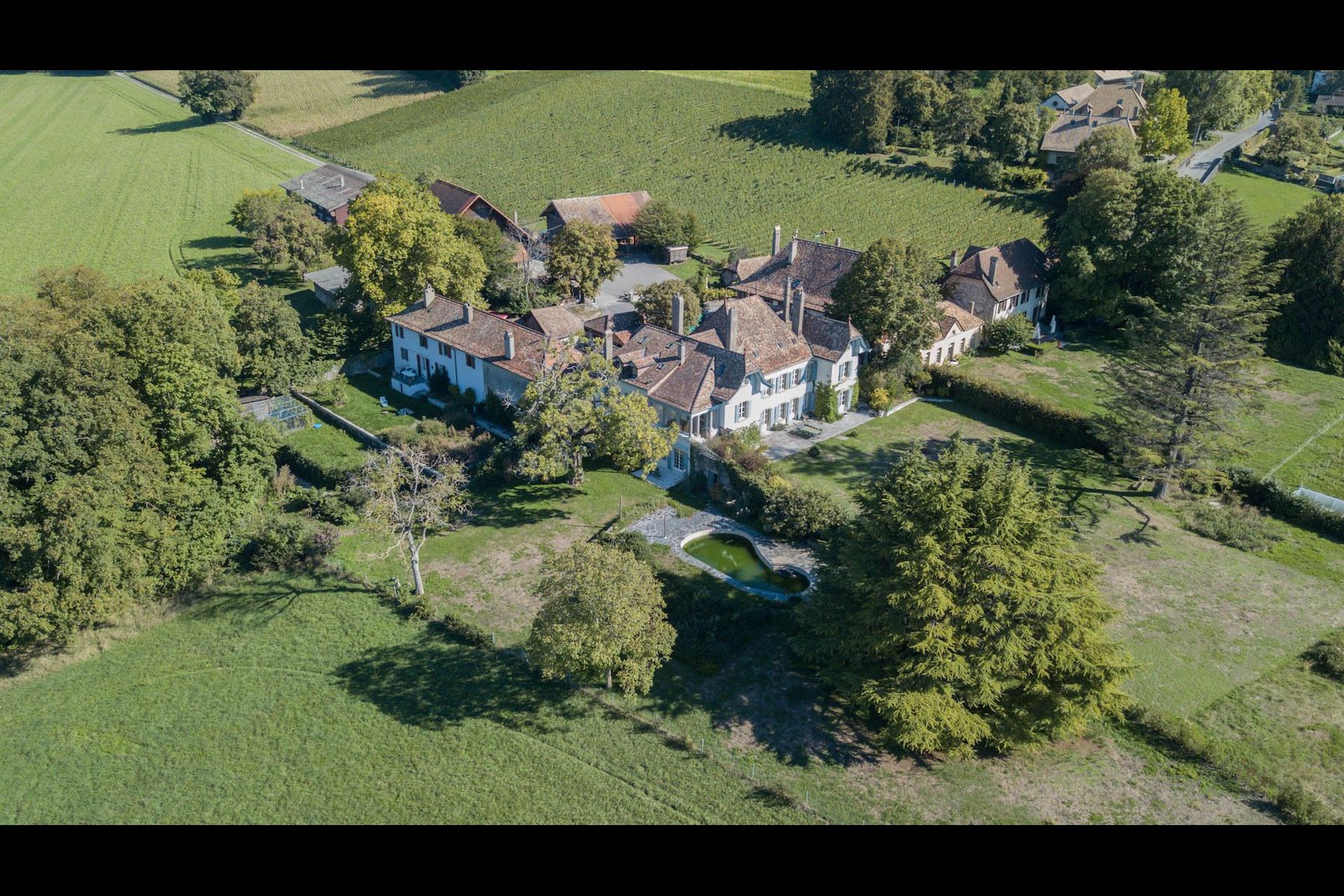  Exceptional manor house with panoramic view of the lake and the Alps - 物件實景