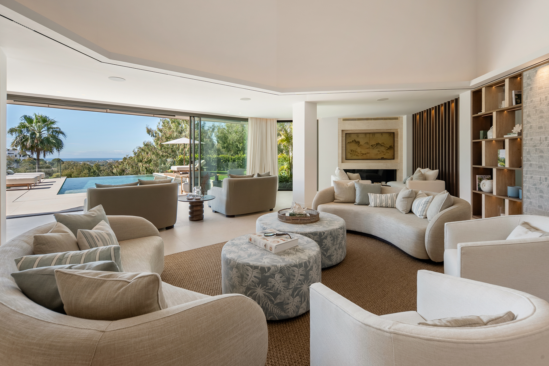  Contemporary Mediterranean villa with sea views in La Quinta - 物件實景