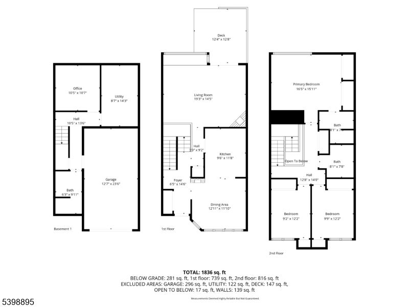West Orange Twp., New Jersey, 07052, United States, 3 Bedrooms Bedrooms, ,3 BathroomsBathrooms,Residential,For Sale,2002469