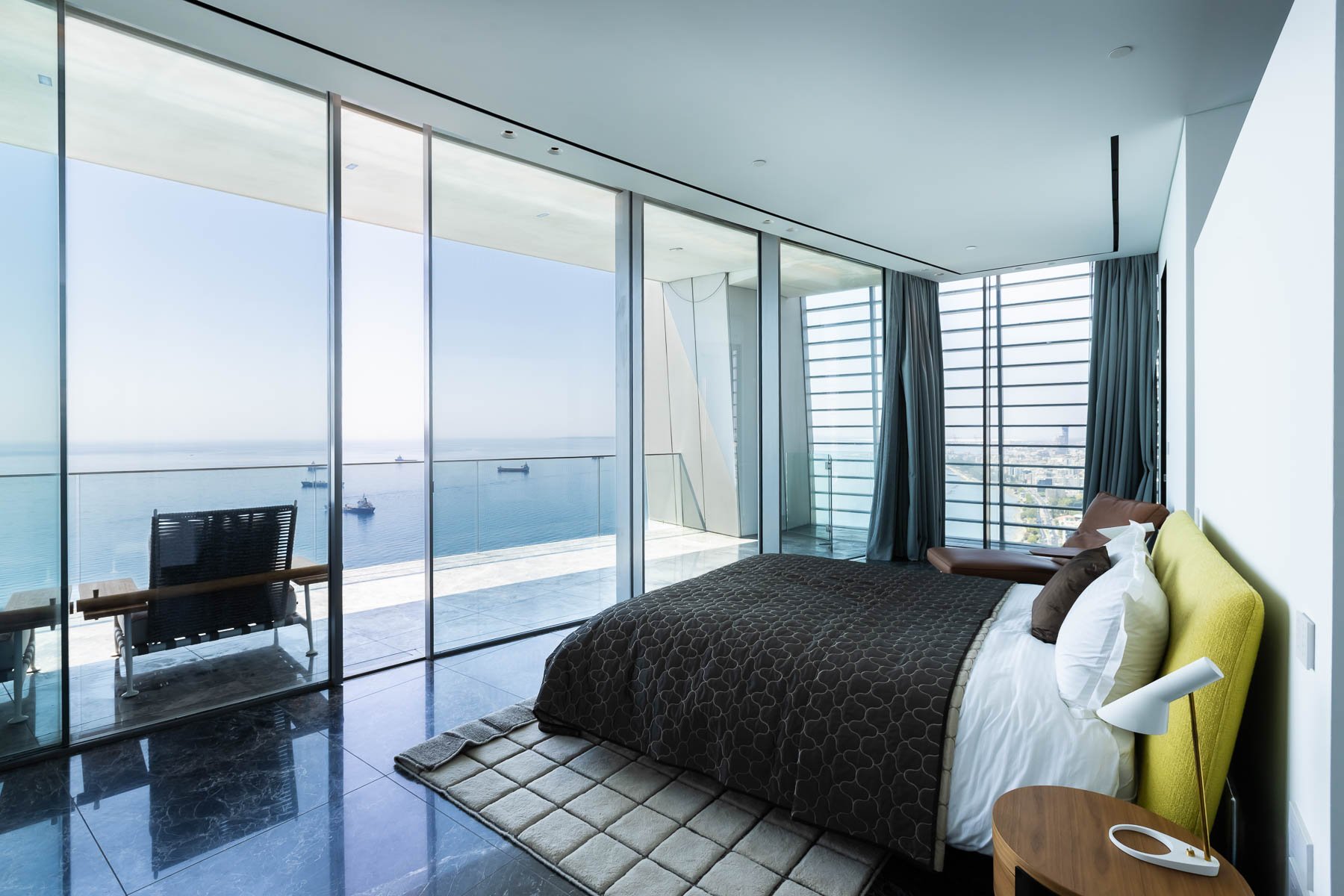 Beachfront Whole-Floor Sky Residence Panoramic Sea Views in Limassol - 物件實景