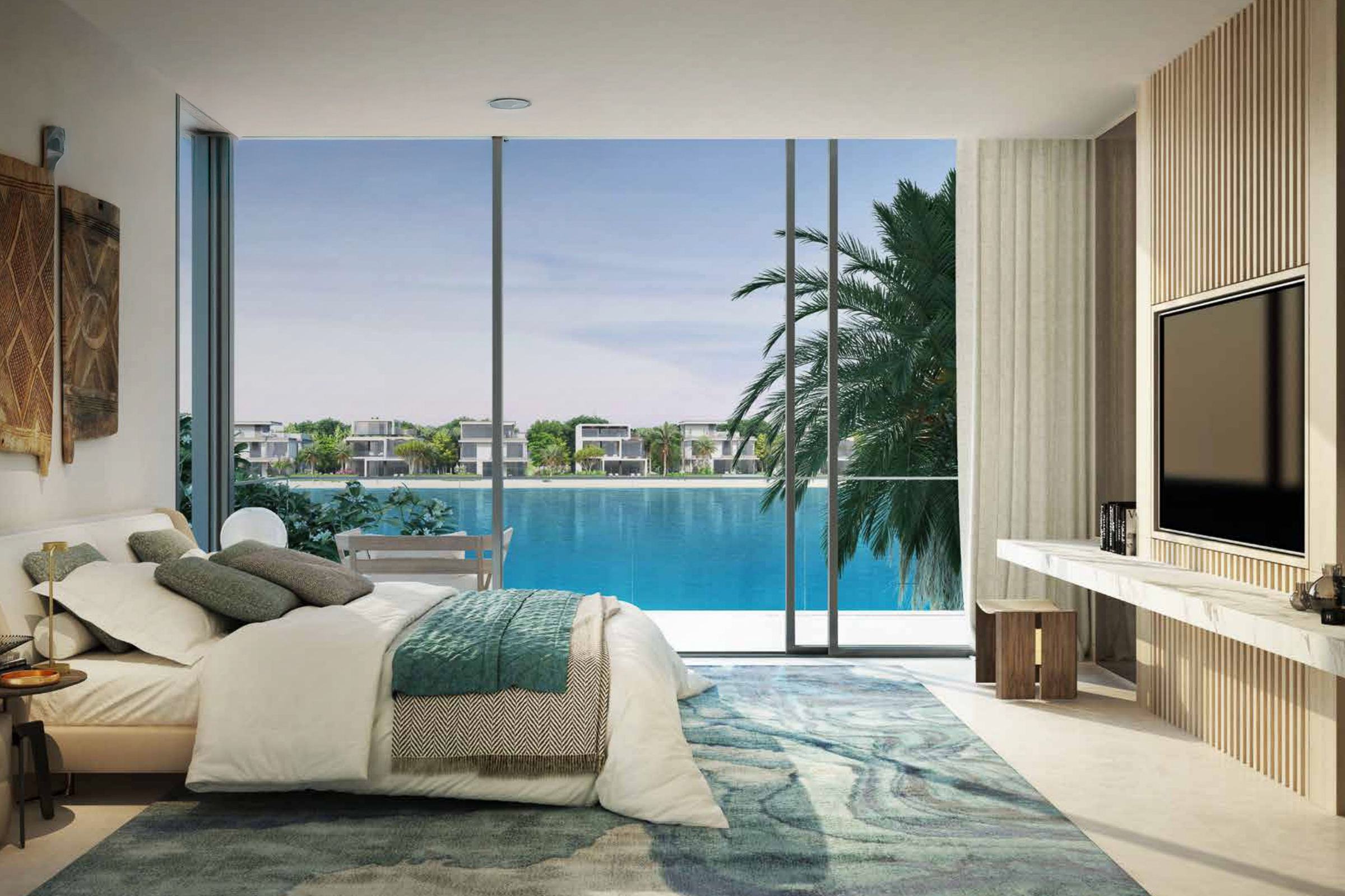  Expansive Beachfront Villa on Palm Jebel Ali - 物件實景