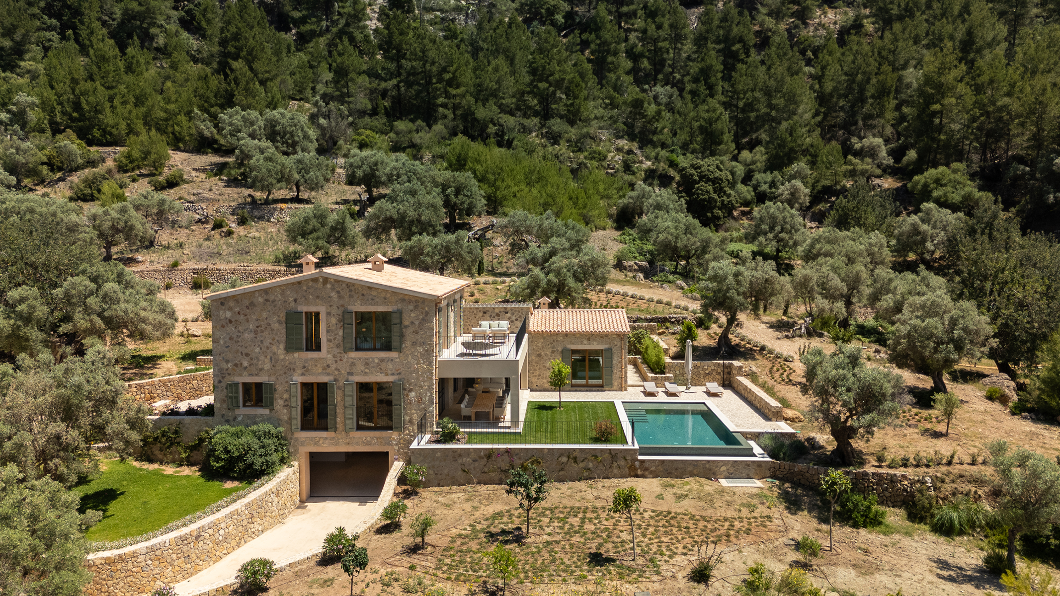  Estate with pool and views of the UNESCO Serra de Tramuntana - 物件實景