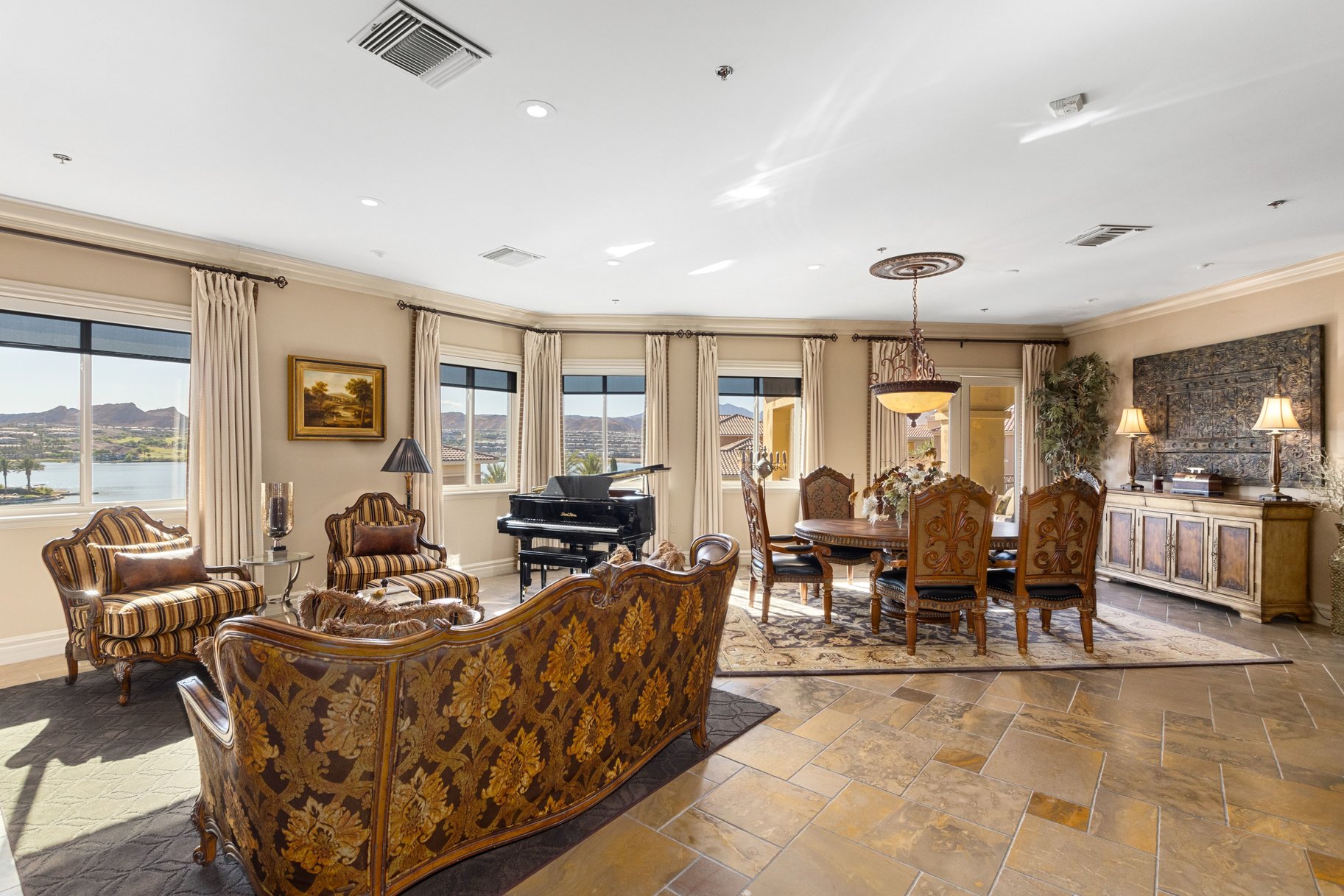  Lake Las Vegas Furnished 3 Beds, 3 Bath With Den Penthouse & Lake Views - 物件實景