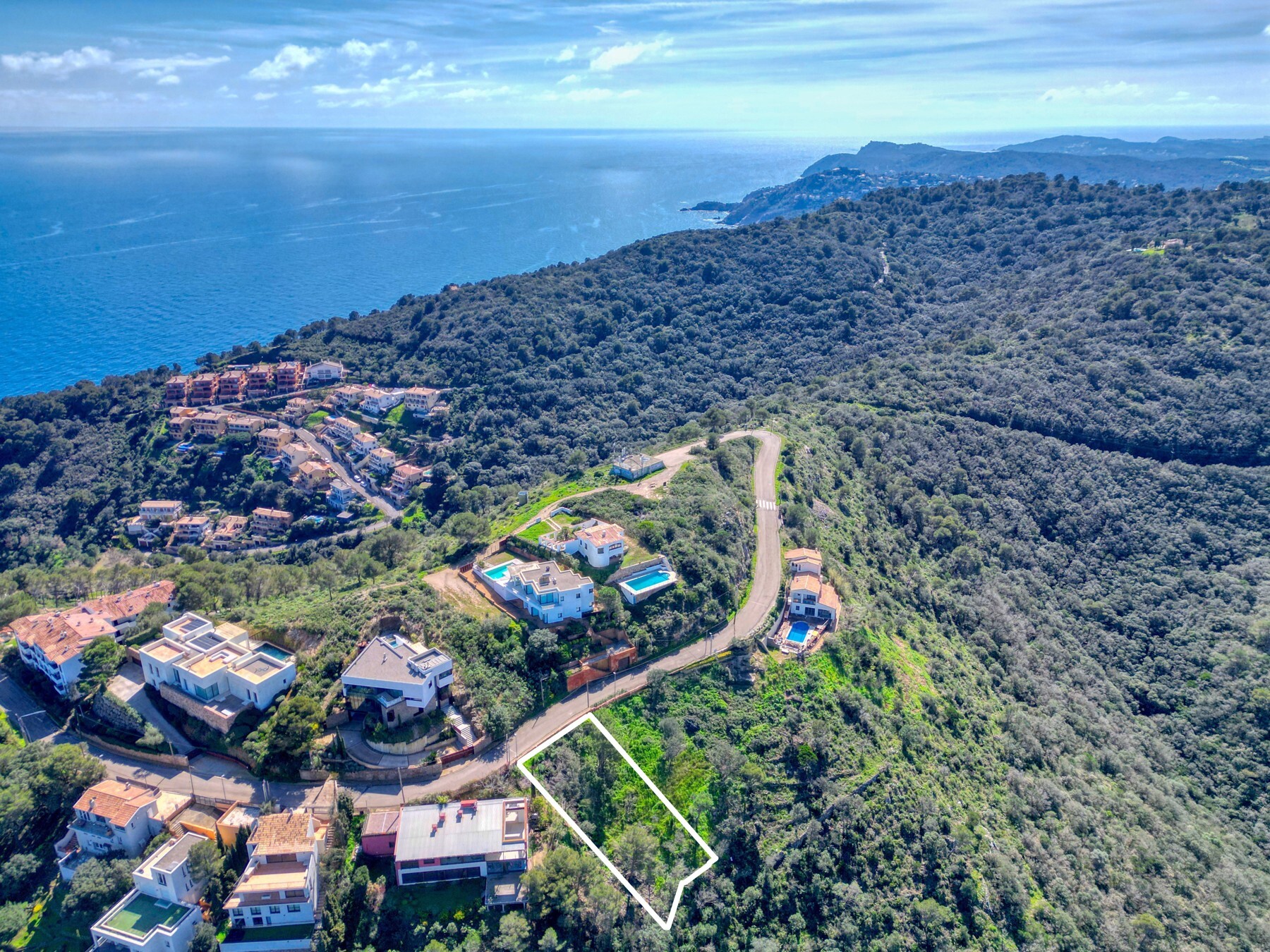  Building plot with sea views in Sa Tuna, Begur, Girona - 物件實景