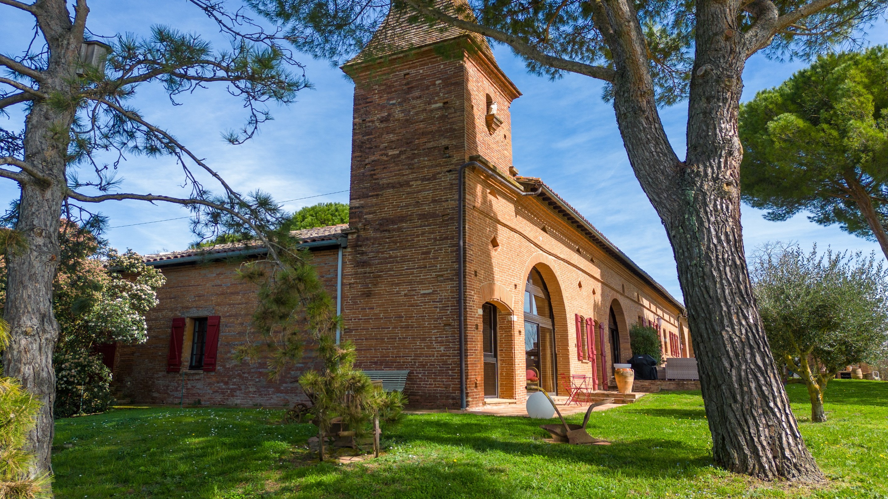  Exceptional renovation of this former farmhouse, with views of the Pyrenees - 物件實景