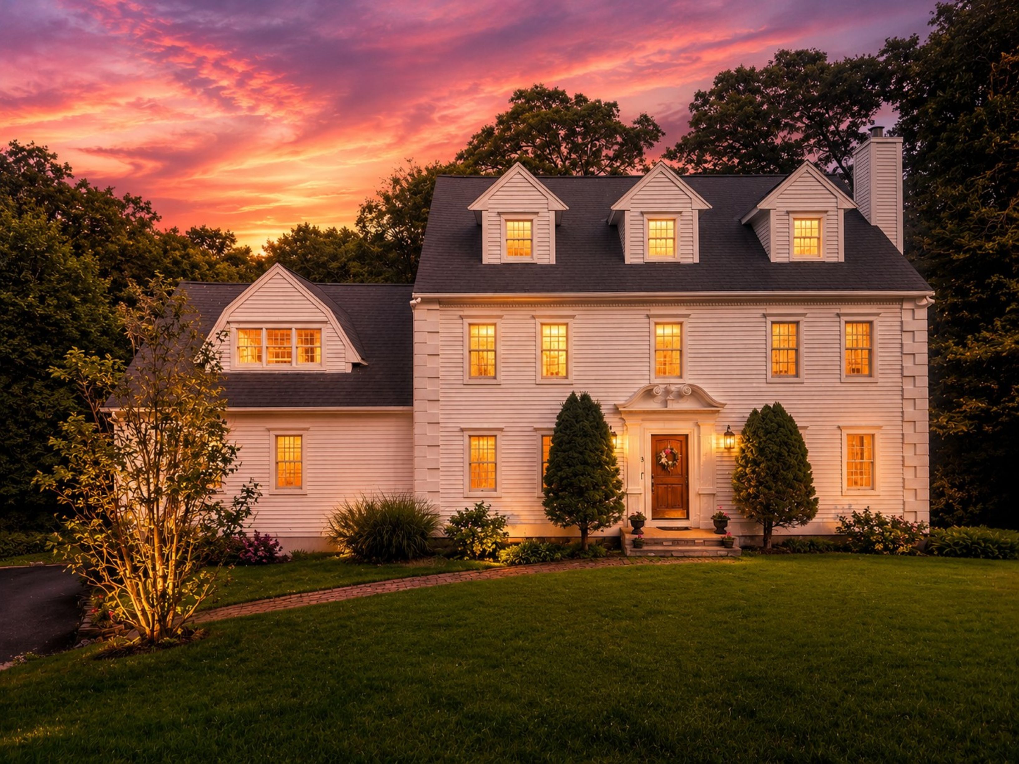 A Distinctive Custom Colonial Defined by Space, Privacy, and Possibility - 物件實景