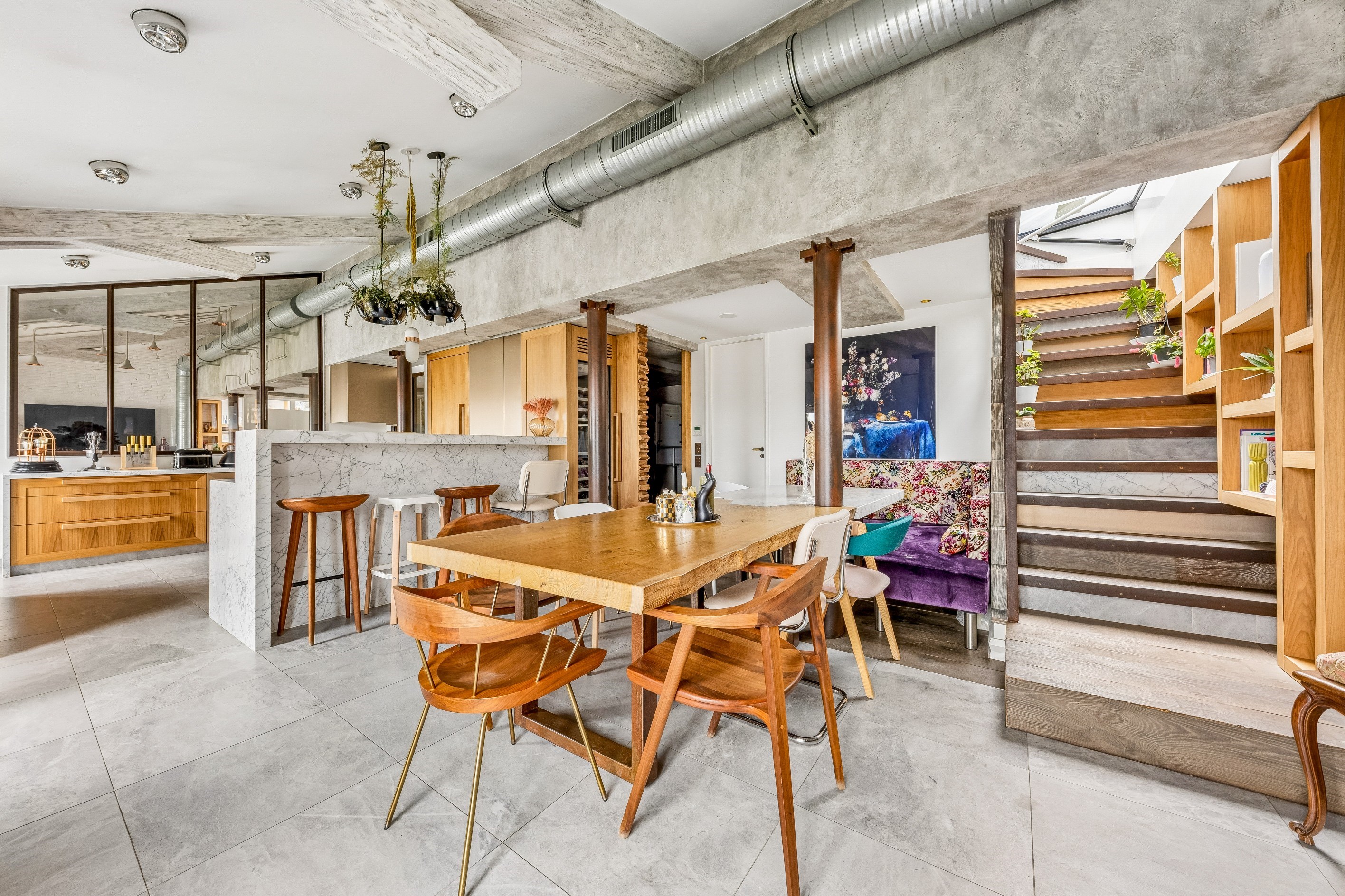  Parisian penthouse under the rooftops with two panoramic terraces - 物件實景