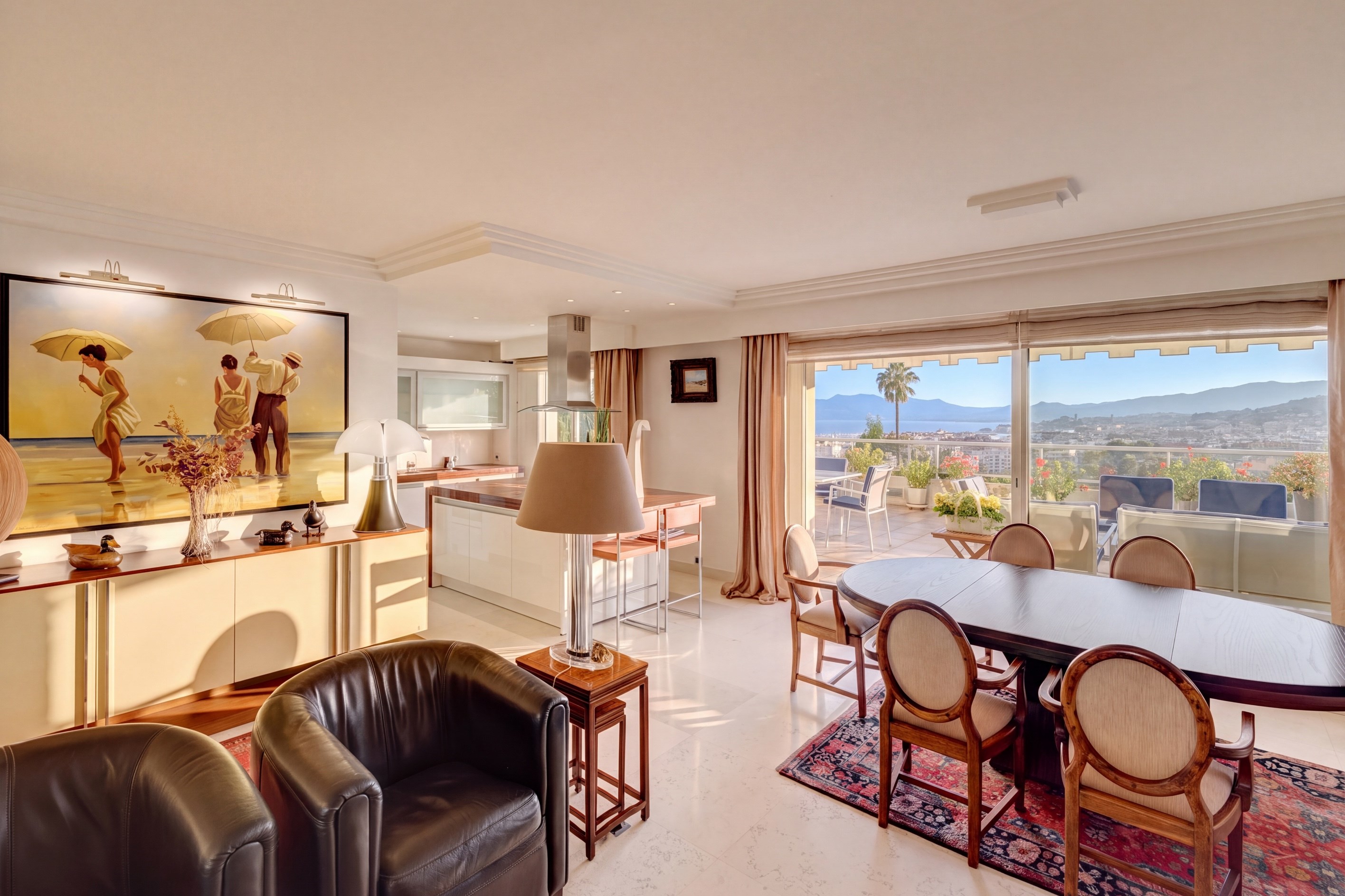  Cannes Californie, 135 sqm three bedroom apartment with 45 sqm terrace and sea … - 物件實景