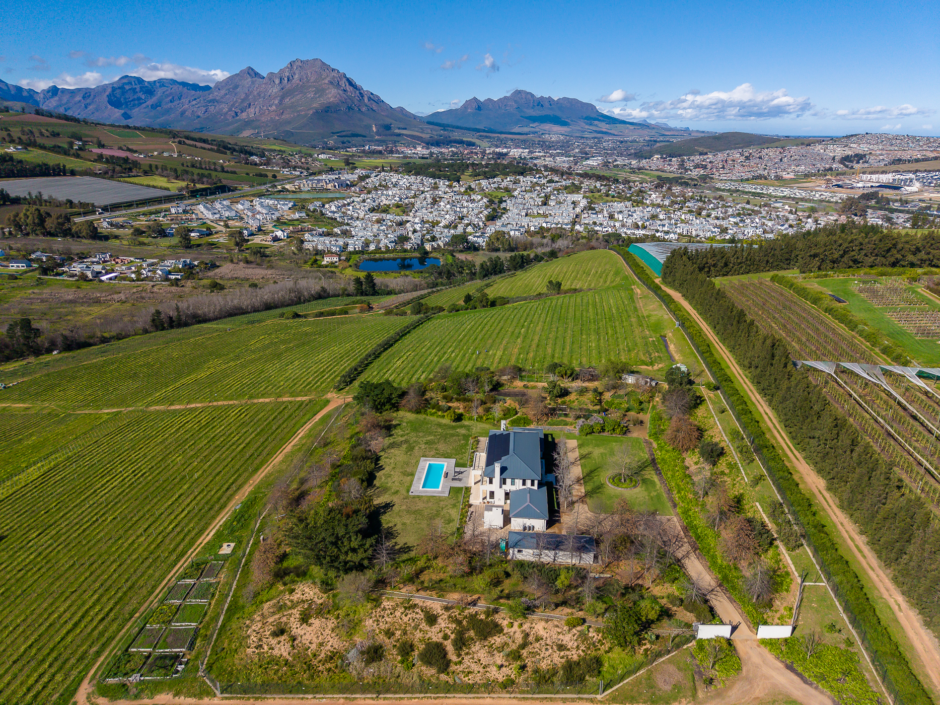  Exceptional 5-Hectare Country Estate in Stellenbosch - 物件實景