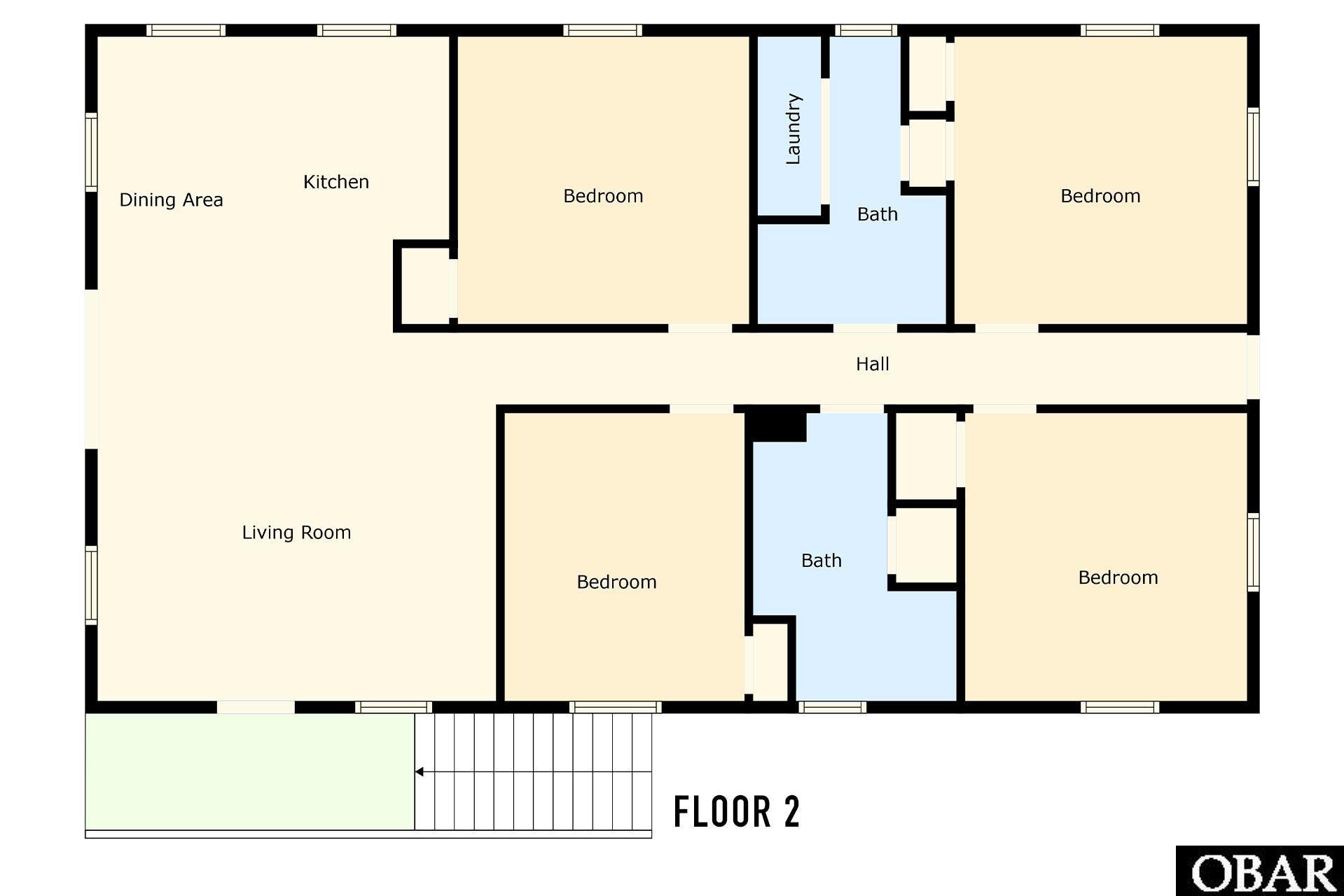Nags Head, North Carolina, 27959, United States, 4 Bedrooms Bedrooms, ,2 BathroomsBathrooms,Residential,For Sale,1907776