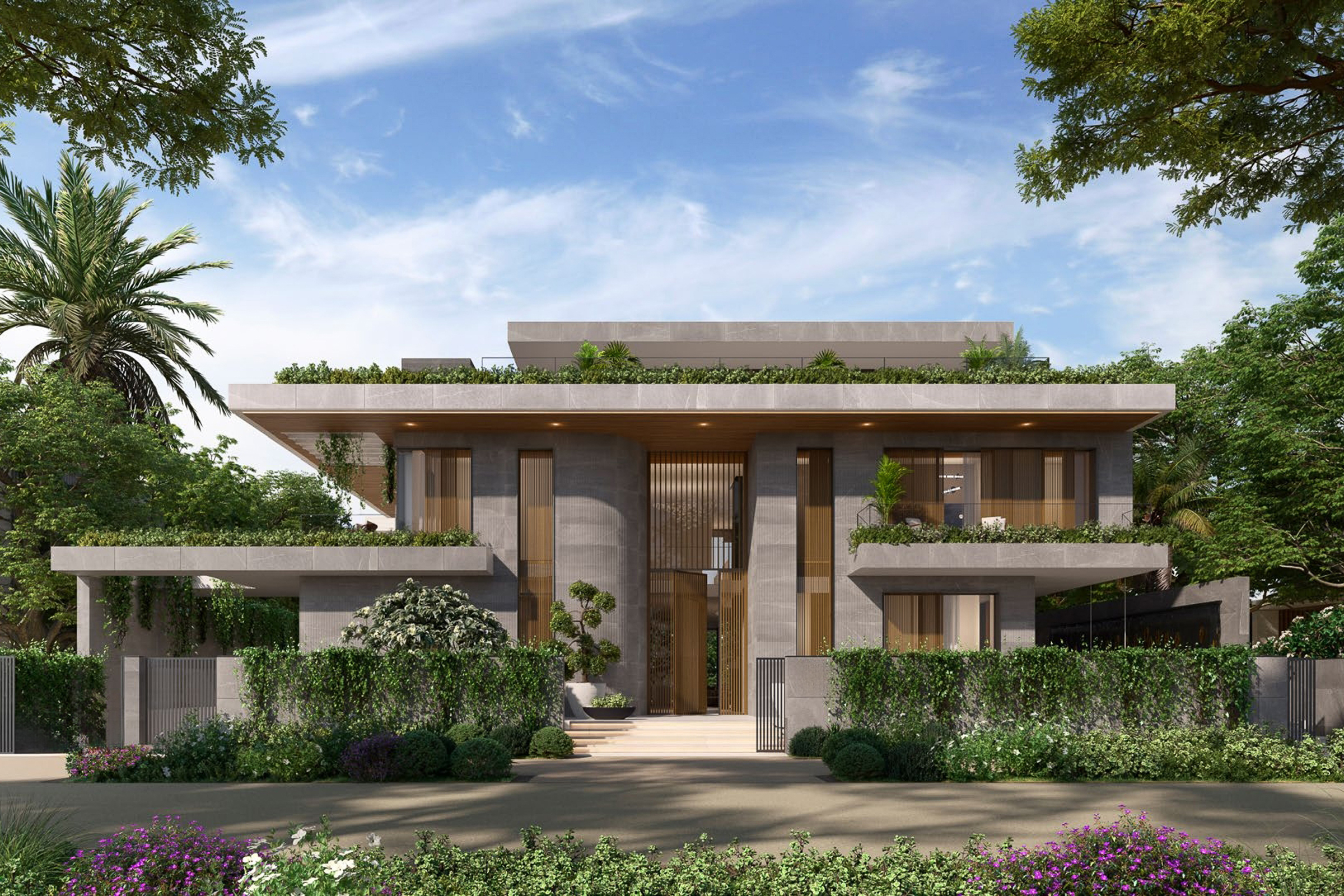  Contemporary Waterfront Villa in Tilal Al Ghaf - 物件實景