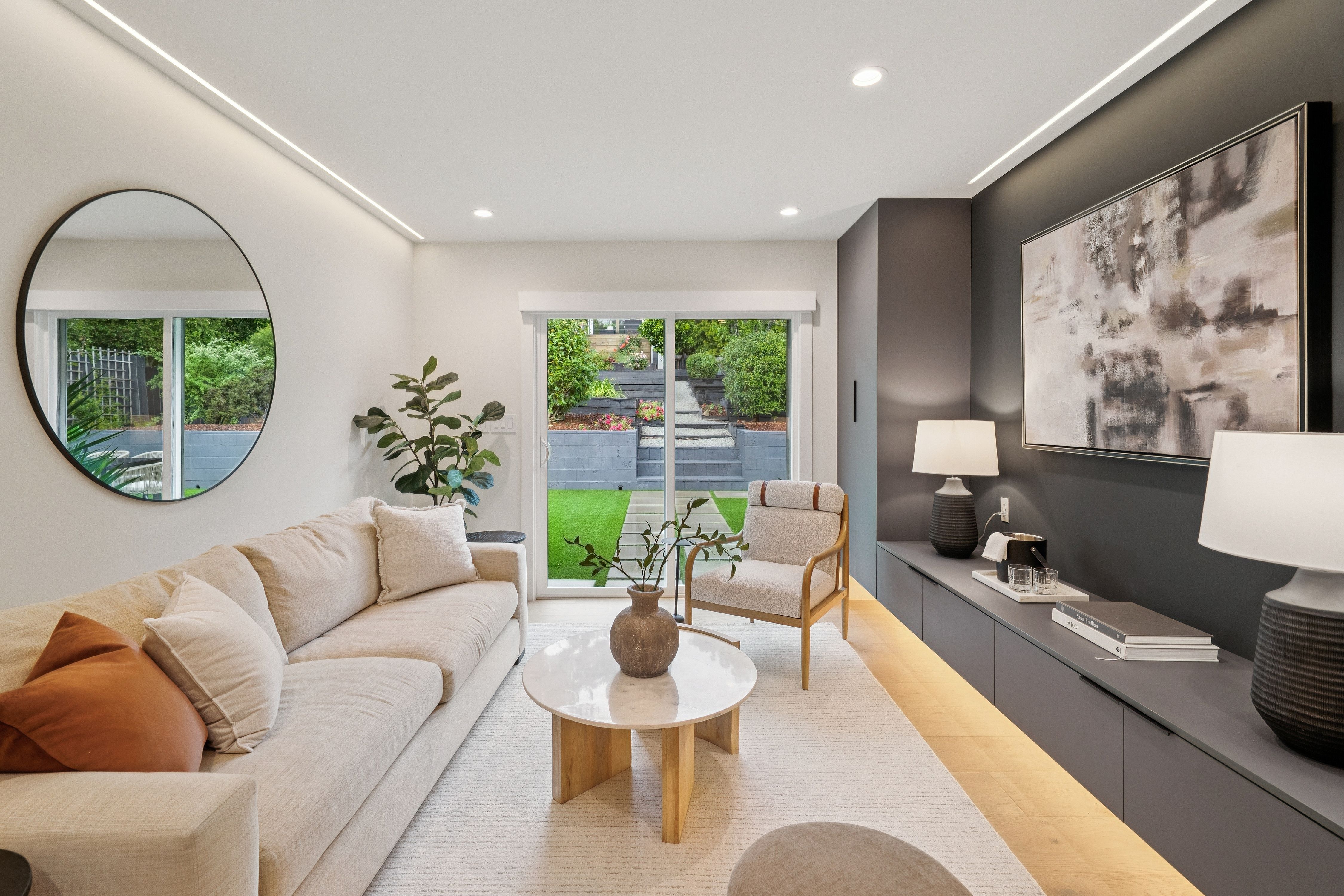  Contemporary San Mateo Single Story Remodeled in 2023 - 物件實景