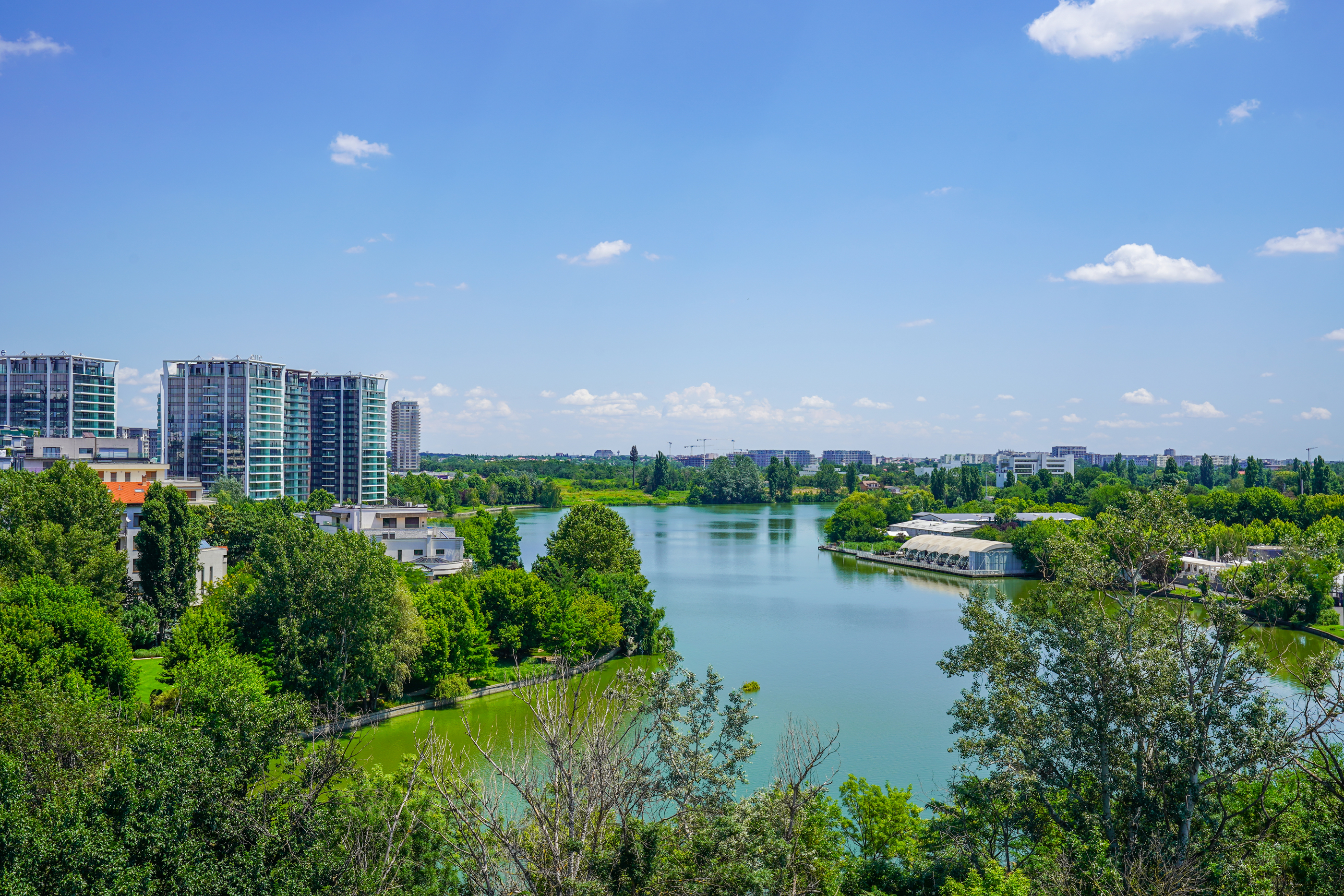  Lakefront Duplex Penthouse with a Panoramic Terrace on Lake Floreasca - 物件實景