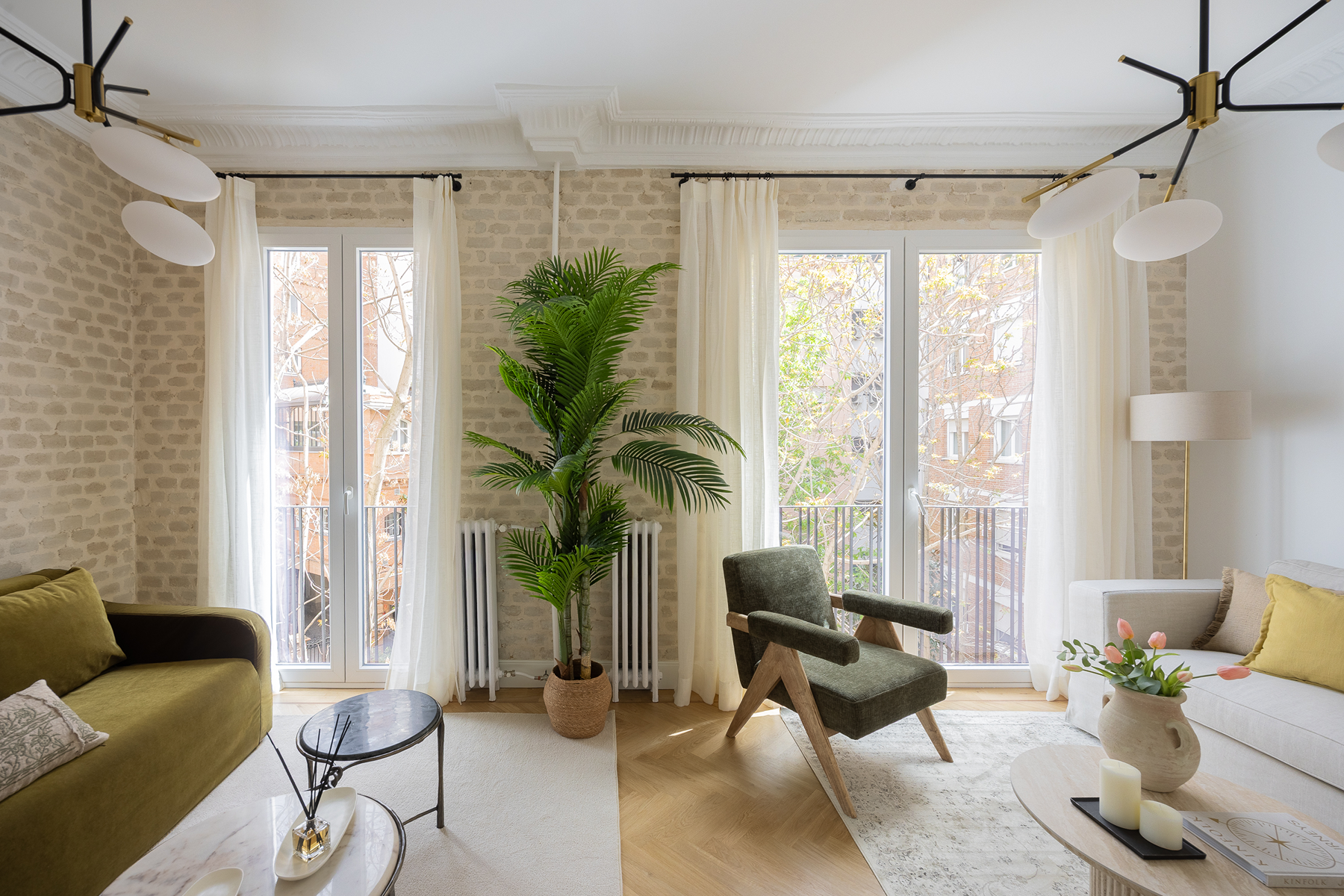  Quiet and bright flat in classic building in Recoletos, Madrid - 物件實景