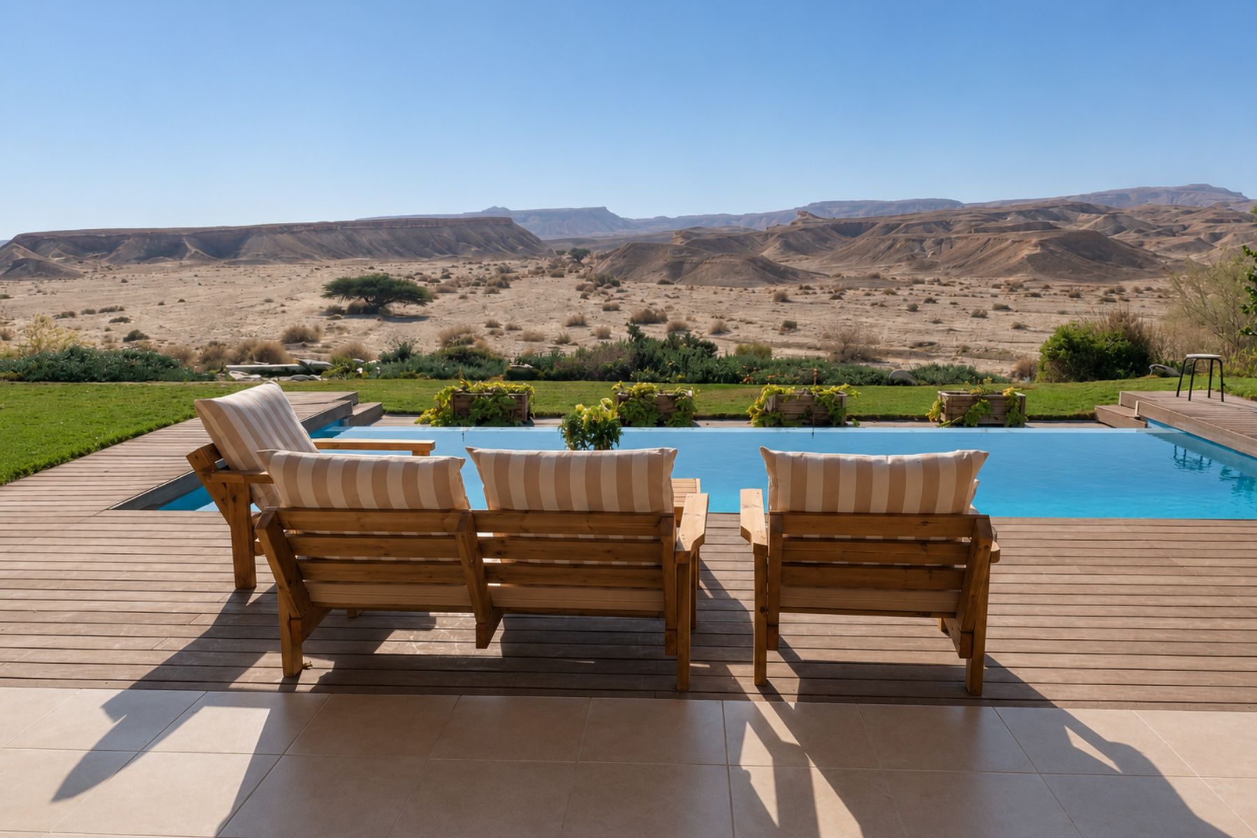  Private Desert Villa with an Infinity Pool and Panoramic Arava Views - 物件實景