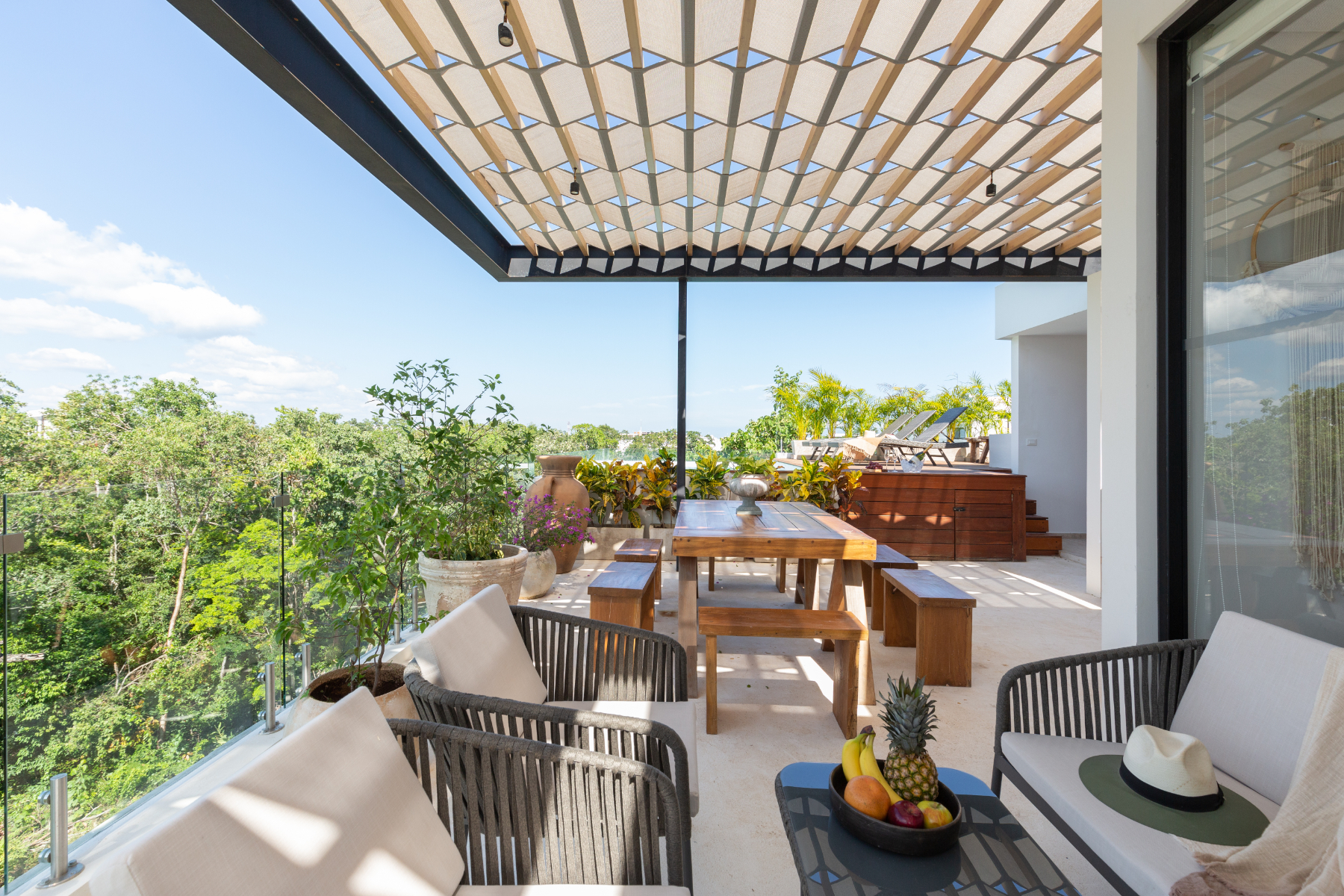  Panoramic View PH in Tulum  Modern Sophisticated Harmony - 物件實景