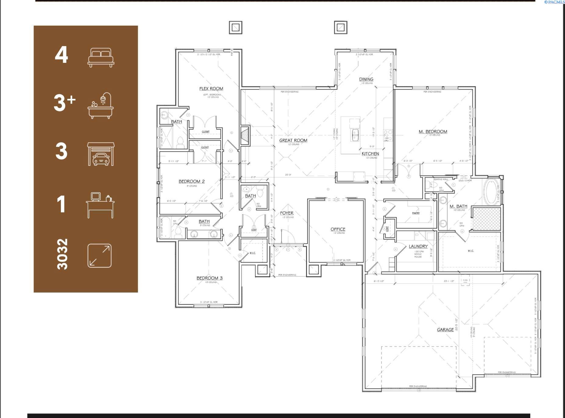 Pasco, Washington, 99301, United States, 4 Bedrooms Bedrooms, ,2 BathroomsBathrooms,Residential,For Sale,1981786