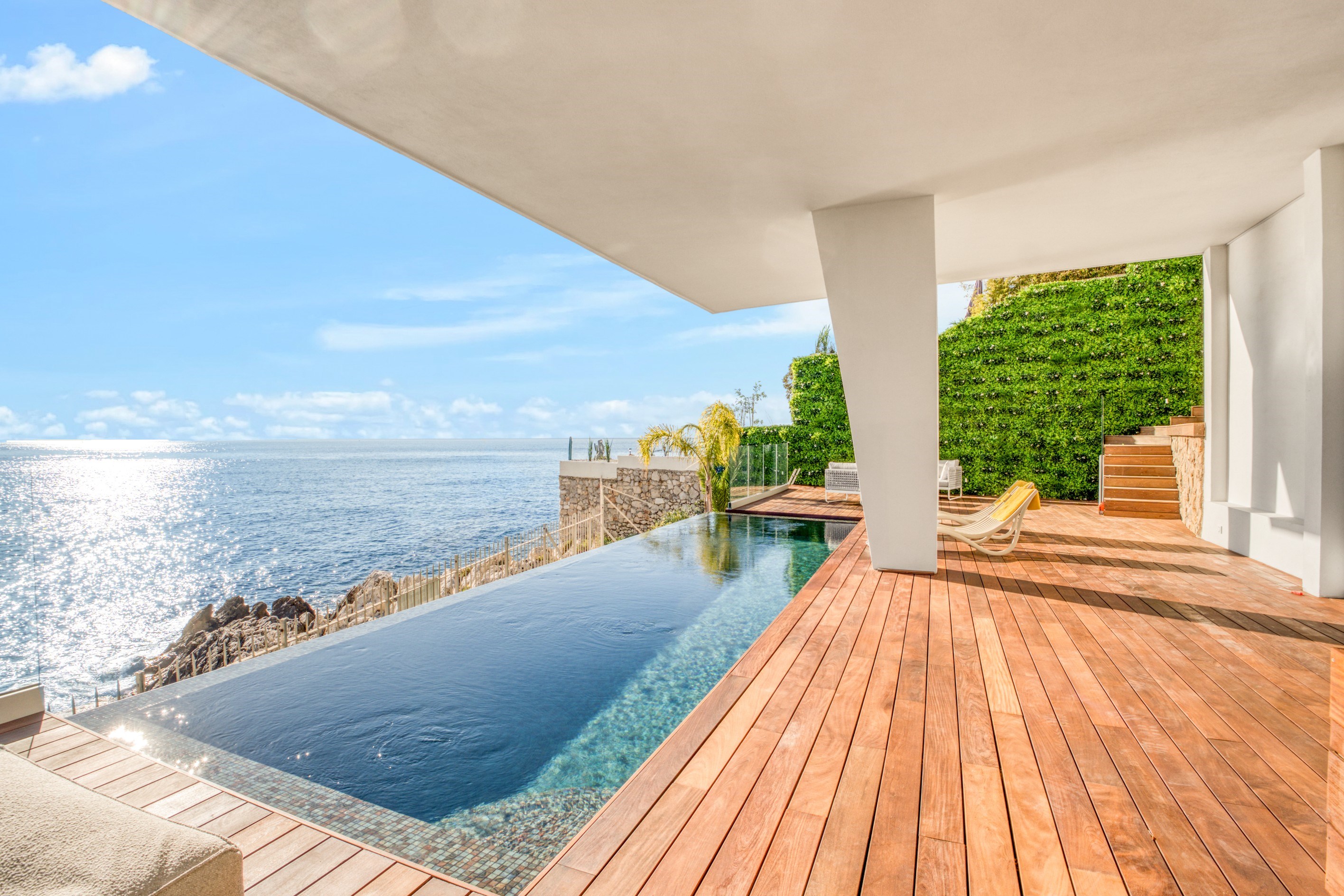  Modernist sea front villa with panoramic sea view and pool, Cap de Nice - 物件實景