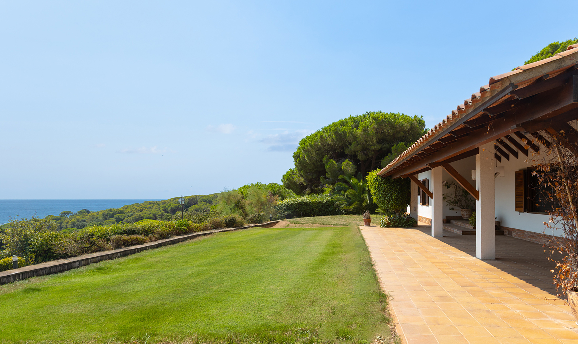  One-story house with sea views in Cabrera de Mar - Costa Barcelona - 物件實景