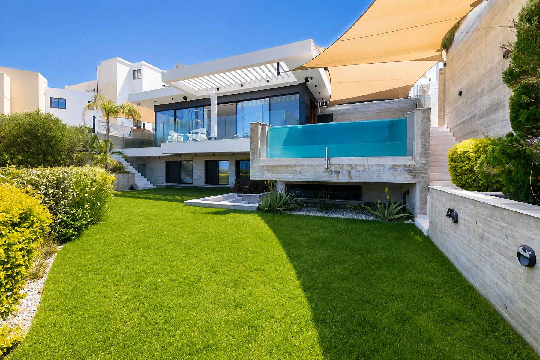  Four Bedroom Sea View Modern Villa with Private Pool in Pafos - 物件實景
